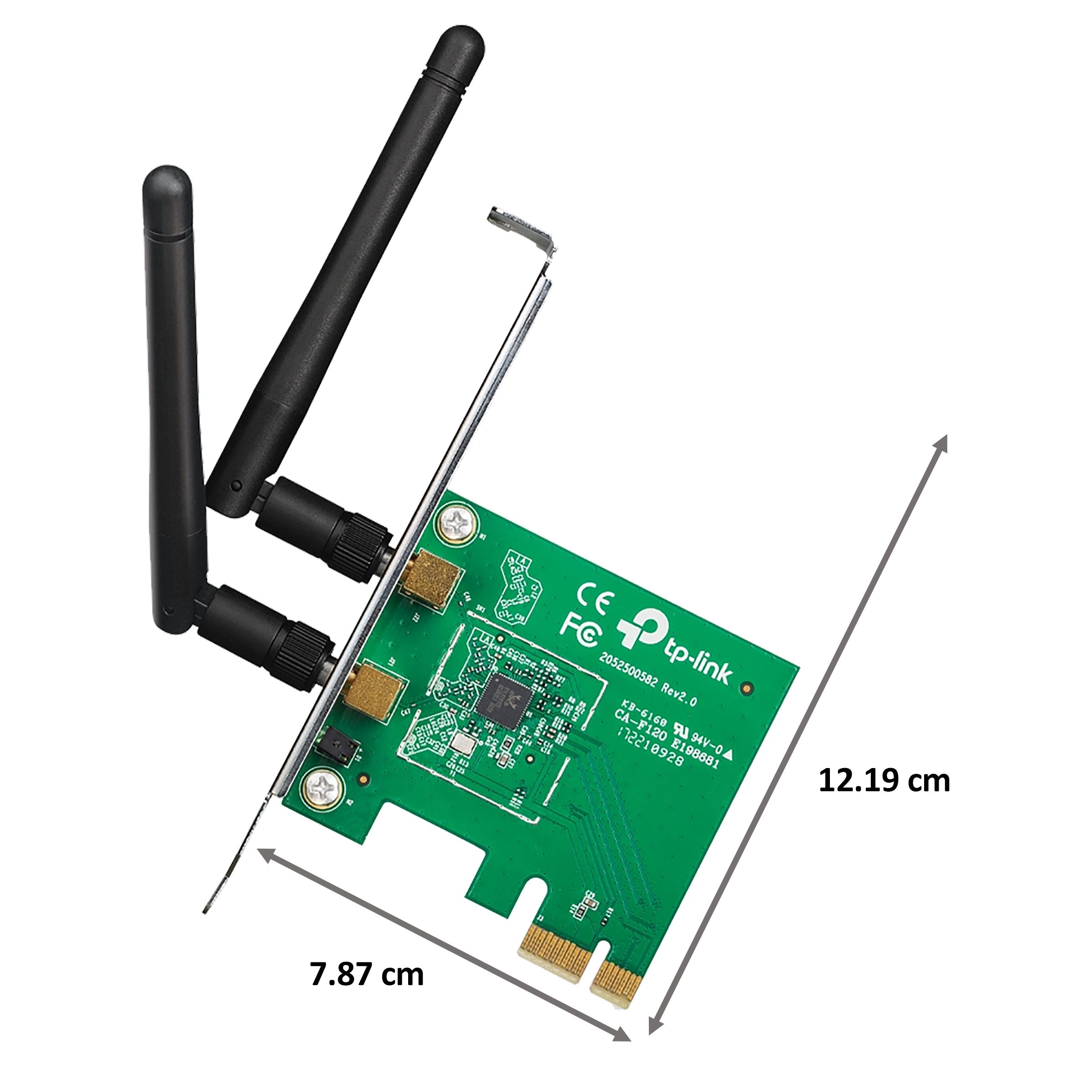 Tp-Link TL-WN881ND Single Band Network Adapter (2 Antennas, MIMO, WPS (Wi-Fi Protected Setup), Black)_2