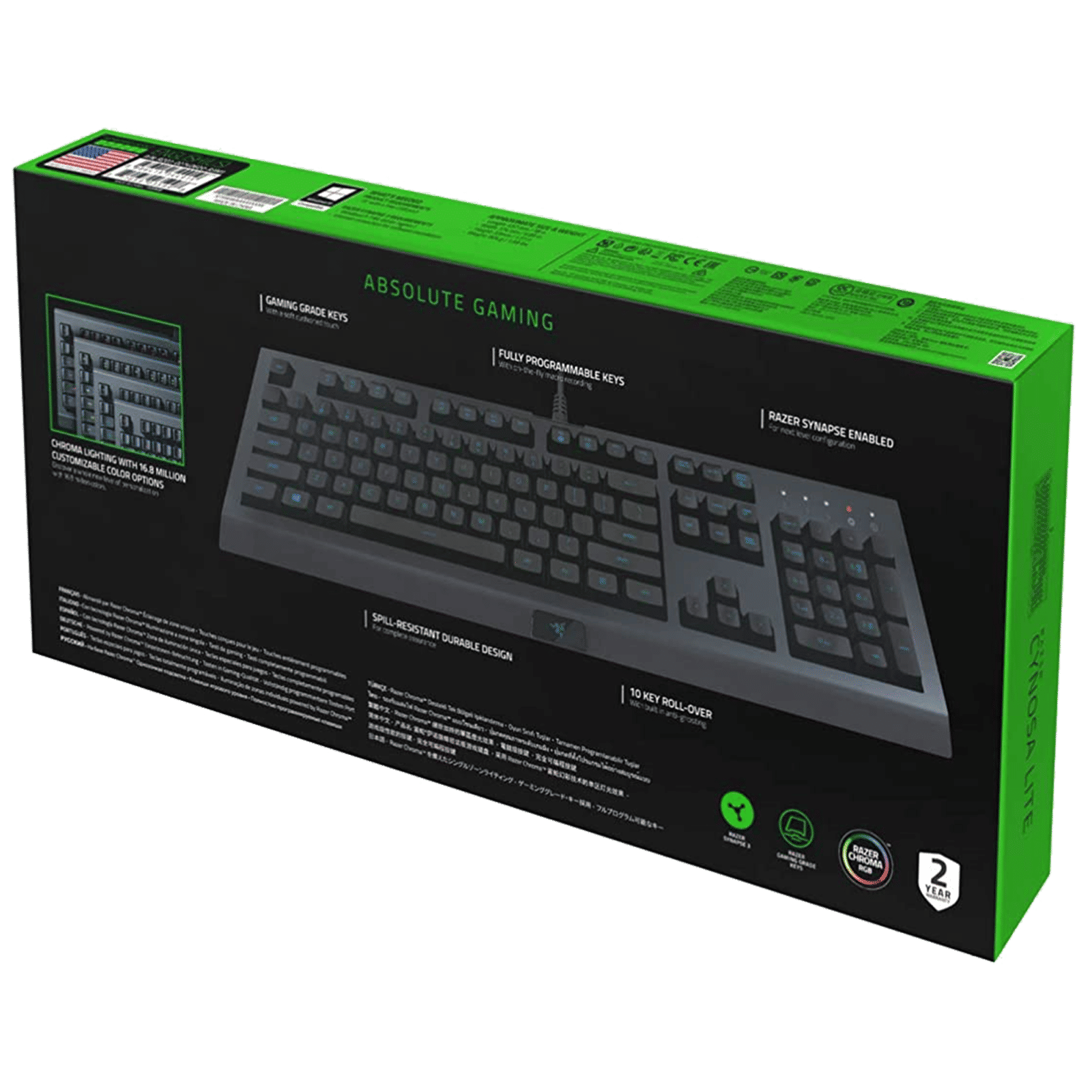 RAZER Cynosa Lite Wired Gaming Keyboard (Spill Resistant, RZ03-02740600-R3M1, Black) RAZER Cynosa Lite Wired Gaming Keyboard (Spill Resistant, RZ03-02740600-R3M1, Black)_5