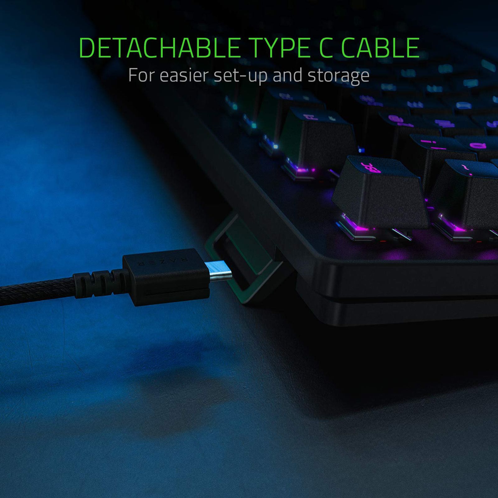 RAZER Huntsman Tournament Edition Wired Gaming Keyboard (Linear Optical Switch, RZ03-03080100-R3M1, Black) RAZER Huntsman Tournament Edition Wired Gaming Keyboard (Linear Optical Switch, RZ03-03080100-R3M1, Black)_7
