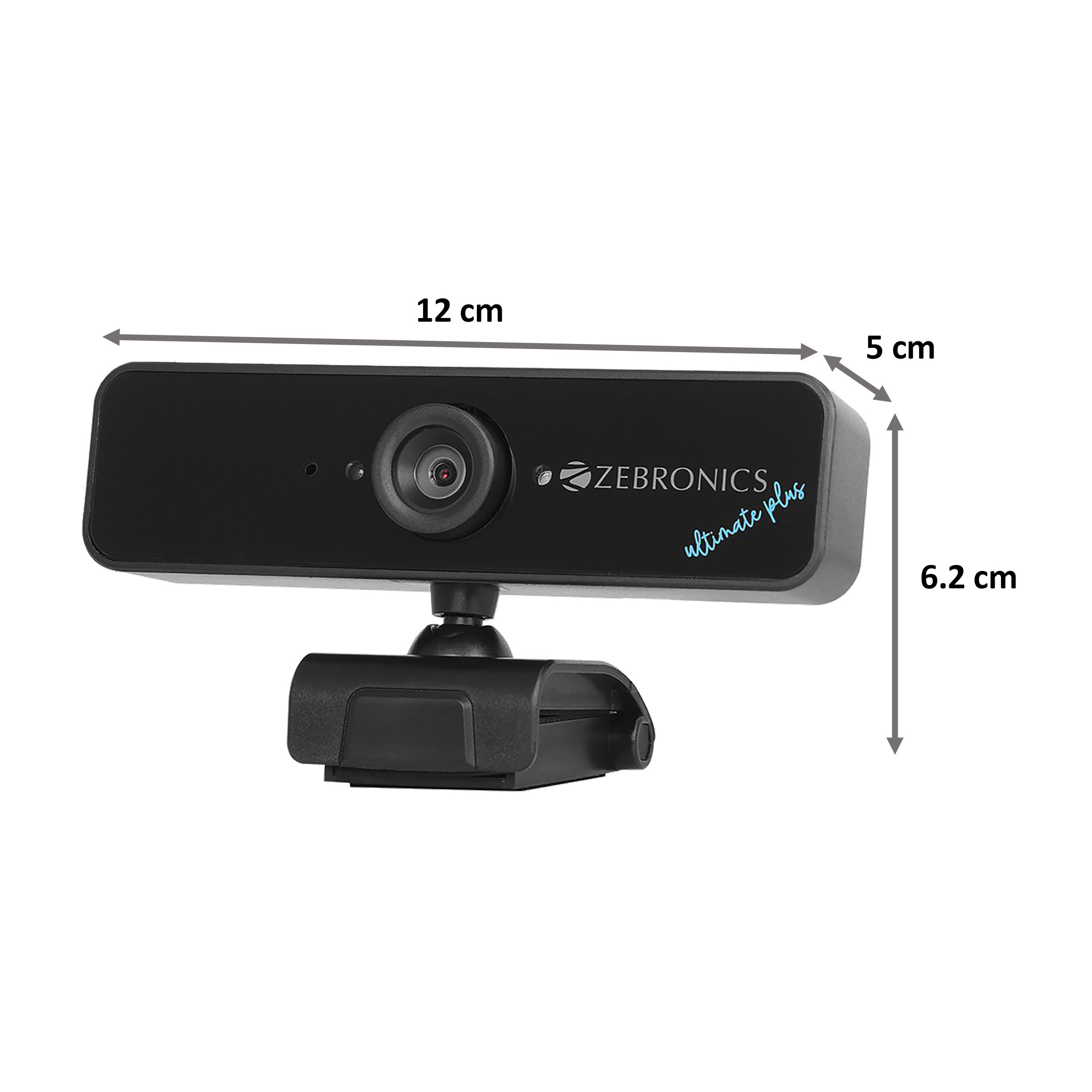 ZEBRONICS USB Web Cam (Night Vision, ZEB-Ultimate Plus, Black) ZEBRONICS USB Web Cam (Night Vision, ZEB-Ultimate Plus, Black)_2