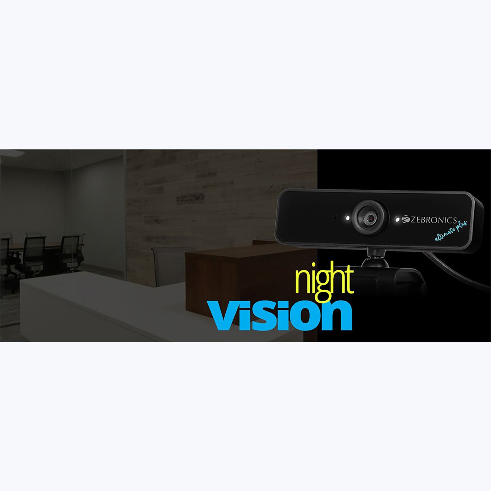 ZEBRONICS USB Web Cam (Night Vision, ZEB-Ultimate Plus, Black) ZEBRONICS USB Web Cam (Night Vision, ZEB-Ultimate Plus, Black)_6