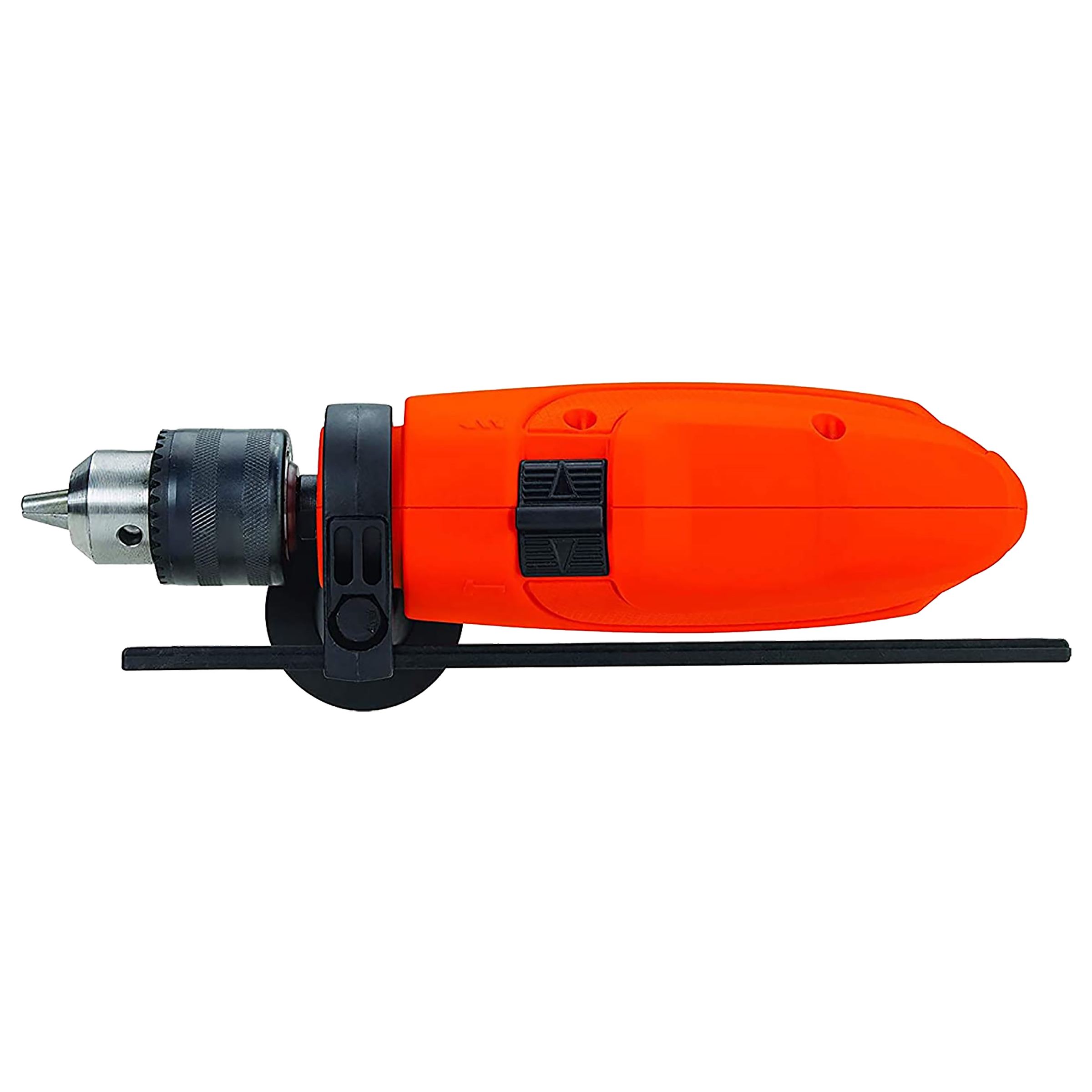 BLACK+DECKER HD555-IN 550 W Hammer Drill (Lock-On Switch, Orange)_5