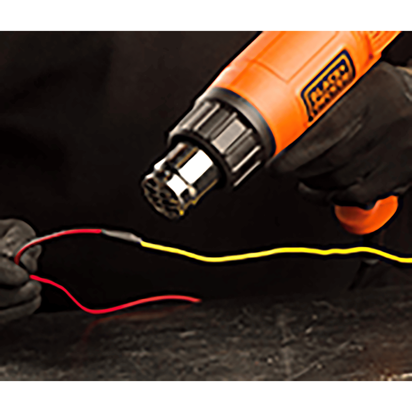 Black & Decker KX1800-B1 1800 Watts Electric Heat Gun (Lock-On Switch, Orange)_12