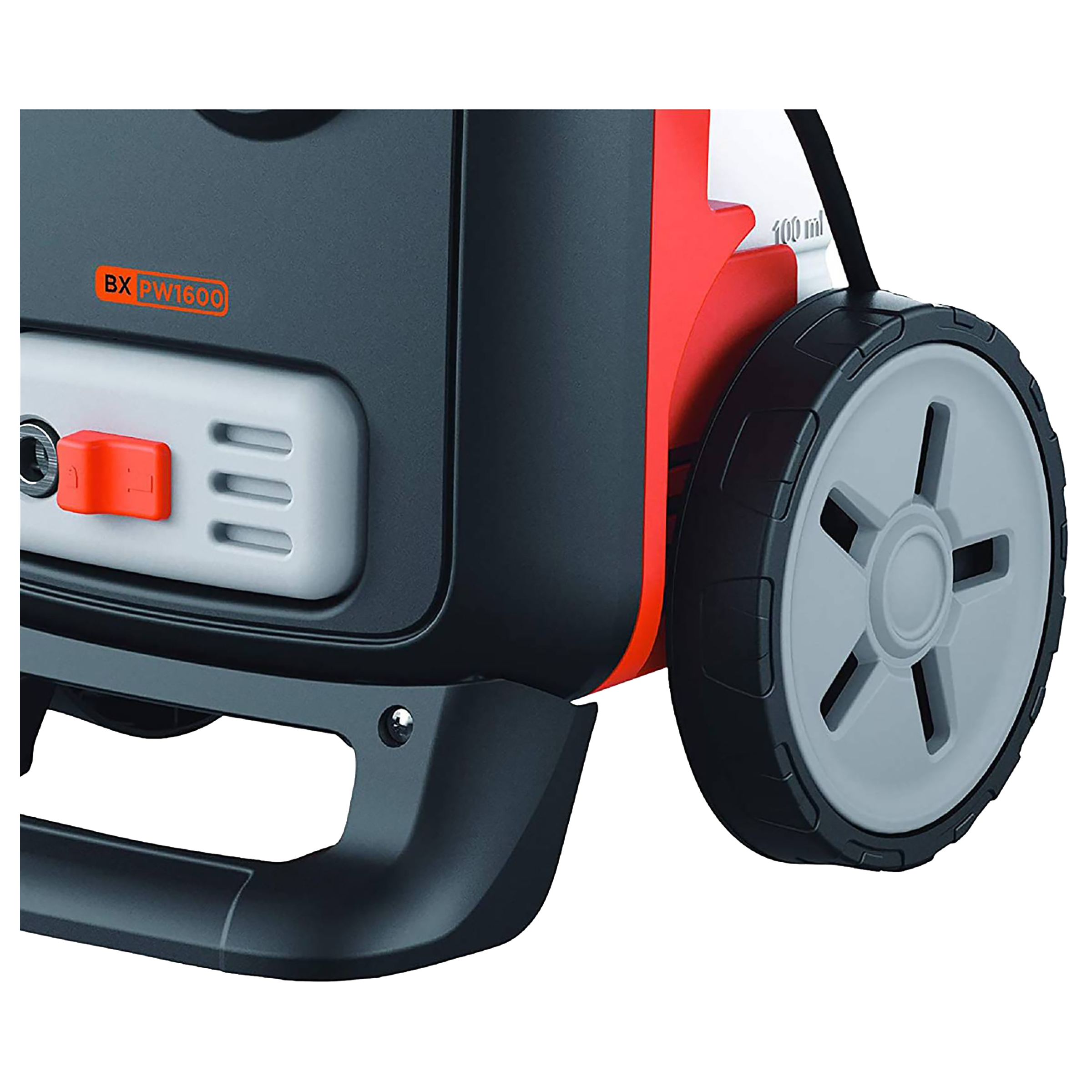 BLACK+DECKER Car Washer for Car wash (Automatic Safety Valve, BXPW1600E-B5, Orange/Black)_6
