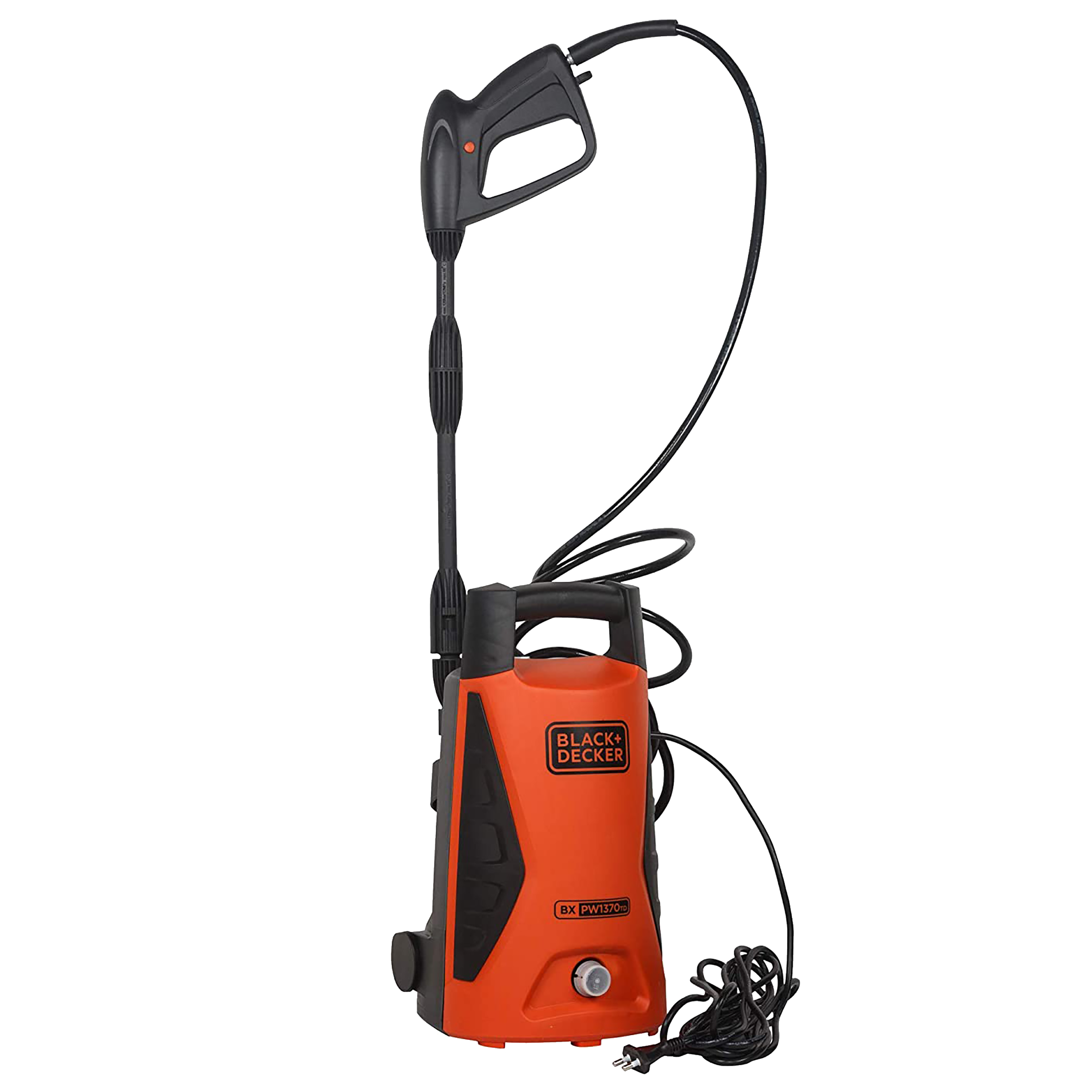 BLACK+DECKER Car Washer for Car wash (IPX5 Protection, PW1370TD-IN, Orange/Black)_1
