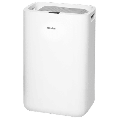Origin Novita ND12.8 Wardrobe Bedroom, Living Room, Guest Rooms, Office Cabins & Labs Dehumidifier with Auto Shut Off Function (Built-in Ionizer, White)
