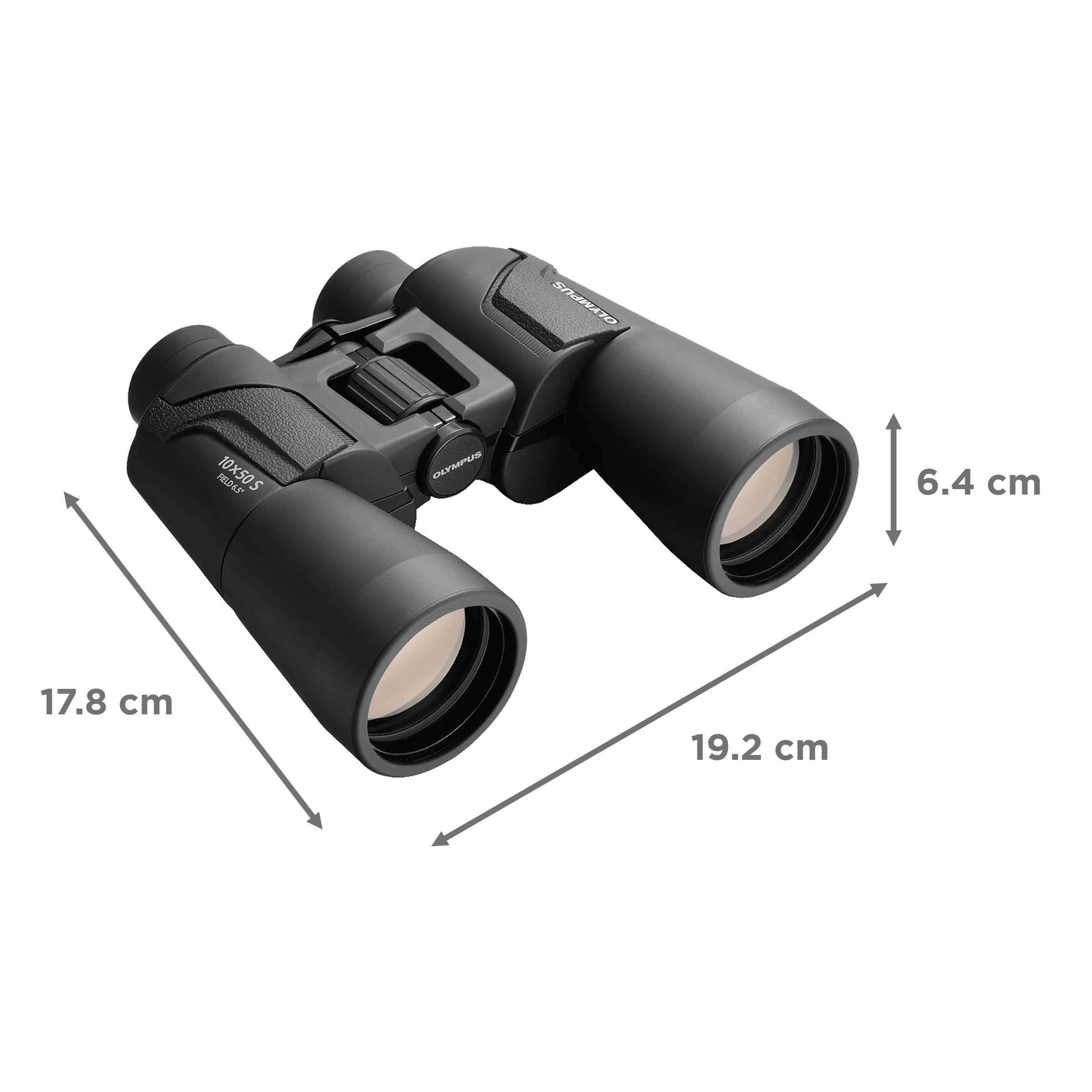 OLYMPUS 10 x 50 mm Porro Prism Optical Binoculars (Bright and Wider Field of View, 10X50 S, Black)_4