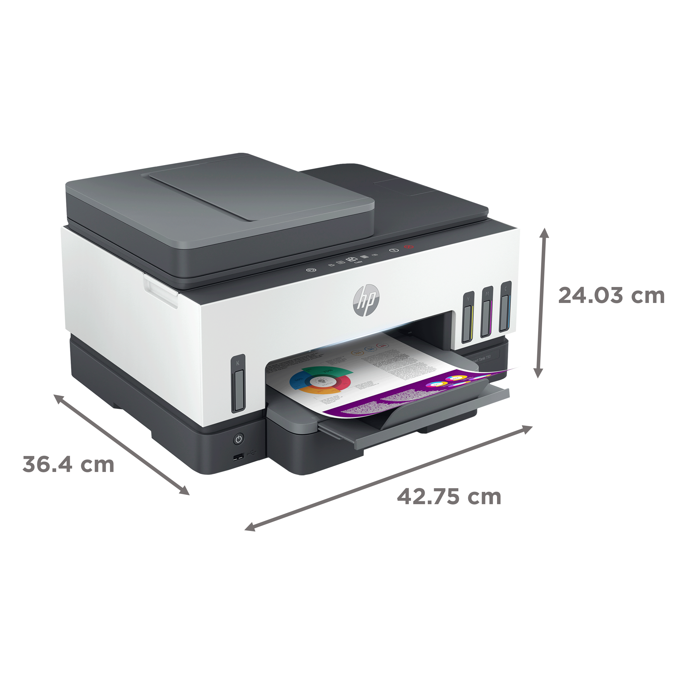HP Smart Tank 790 All in One Wi-Fi Inkjet Printer with Magic Touch Panel (Auto Document Feeder, Black) HP Smart Tank 790 All in One Wi-Fi Inkjet Printer with Magic Touch Panel (Auto Document Feeder, Black)_8