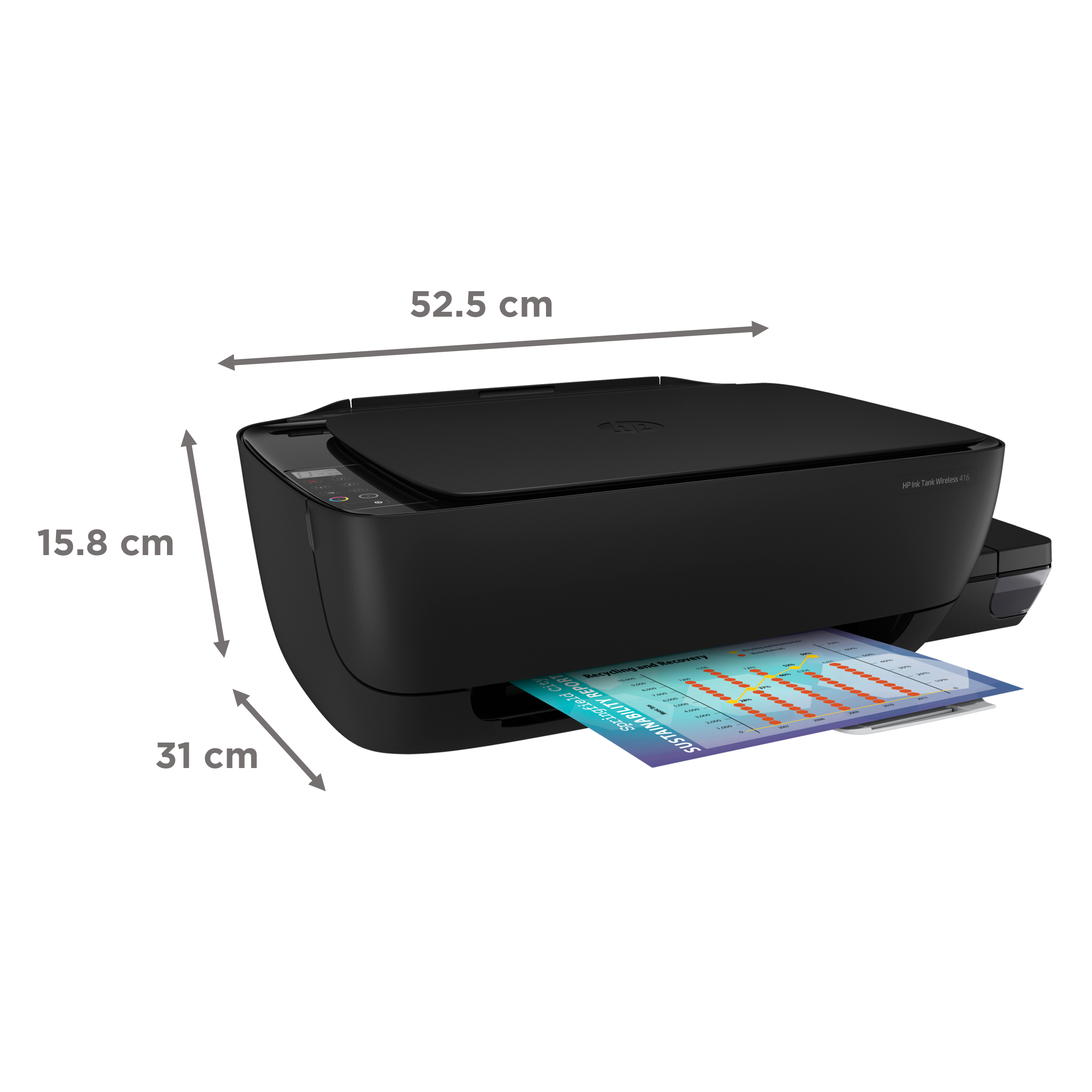 HP Ink Tank 416 Wireless Color All-in-One Inkjet Printer (Mobile Printing Capability, Z4B55A, Black) HP Ink Tank 416 Wireless Color All-in-One Inkjet Printer (Mobile Printing Capability, Z4B55A, Black)_8