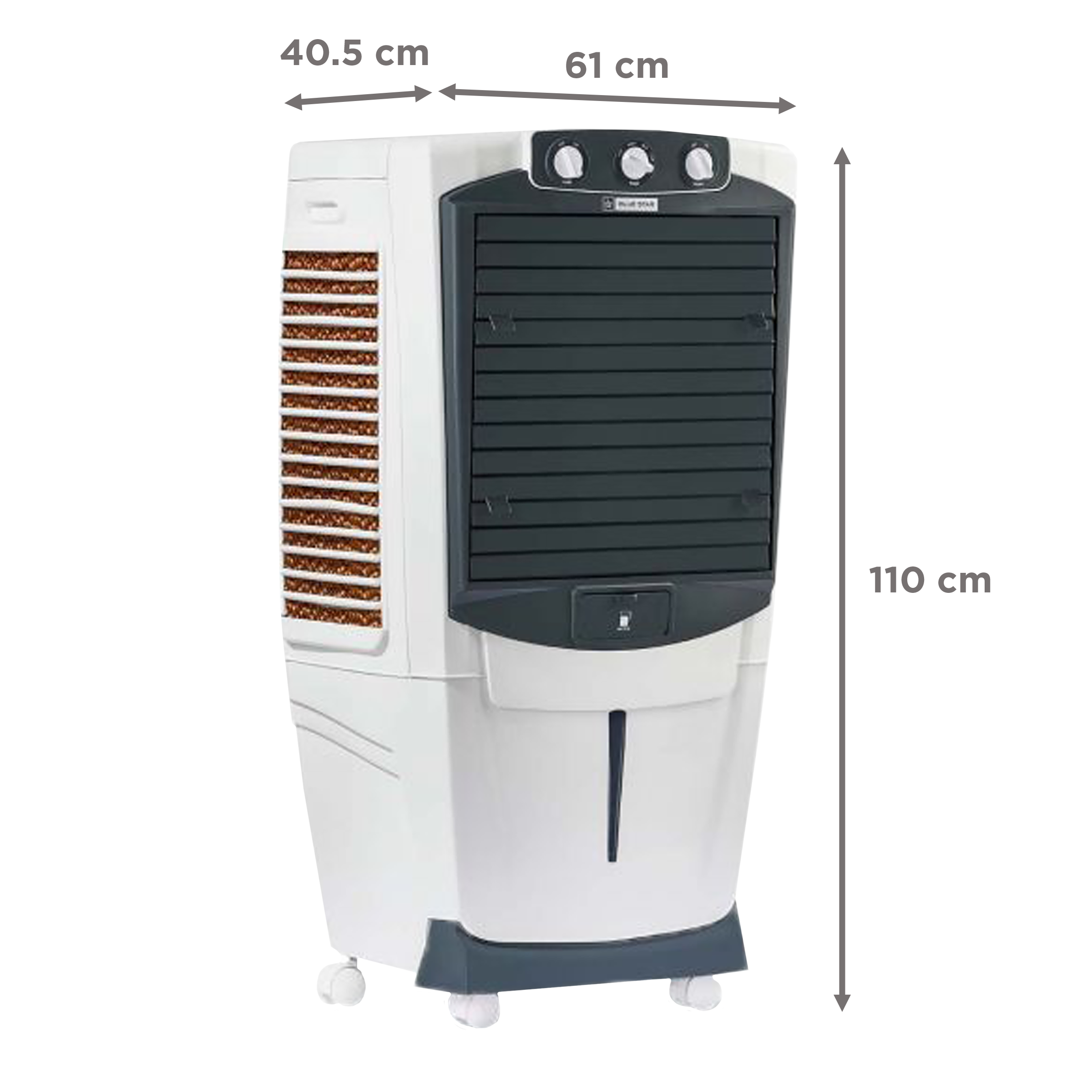 Blue Star Aura 60 Litres Desert Air Cooler (Anti-Microbial, DA60PMC, White/Grey)_5