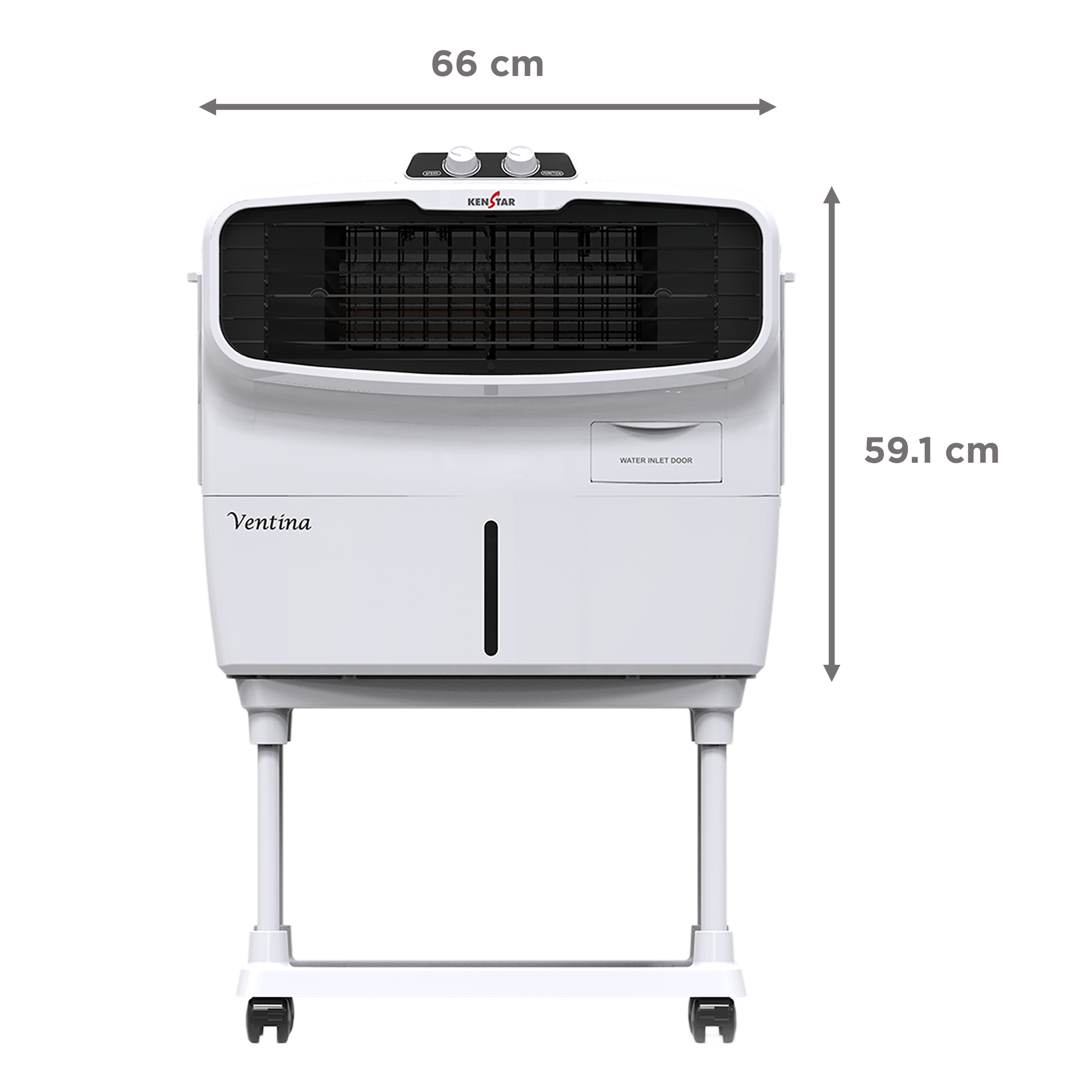 KENSTAR VENTINA 60 Litres Window Air Cooler (Wood Wool Technology, KCLVTNWH060BMW-EGM, White)_9