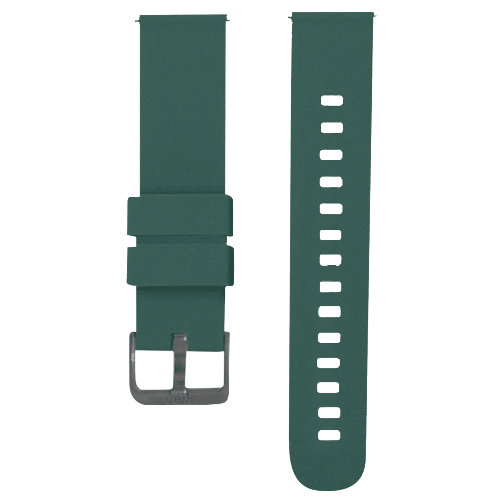 Inbase IB-1802 Silicone Strap for Smart Watch (20mm) (Durable & Strong, Forest Green) Inbase IB-1802 Silicone Strap for Smart Watch (20mm) (Durable & Strong, Forest Green)_1