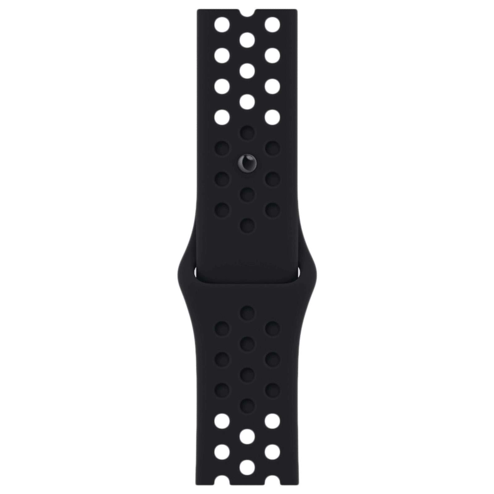 Apple Nike Fluoroelastomer Strap for Apple Watch (45mm) (Durable and Comfortable, Black)_1