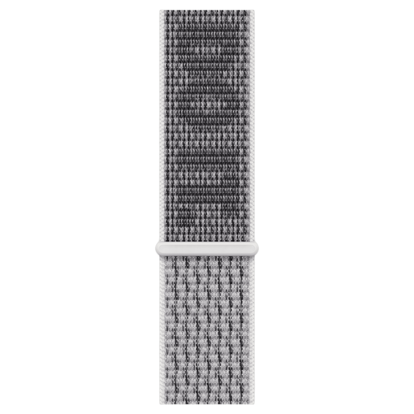 Apple Nike Woven Nylon Strap for Apple Watch (49mm / 45mm / 44mm / 42mm) (Breathable & Lightweight, Summit White & Black)_1