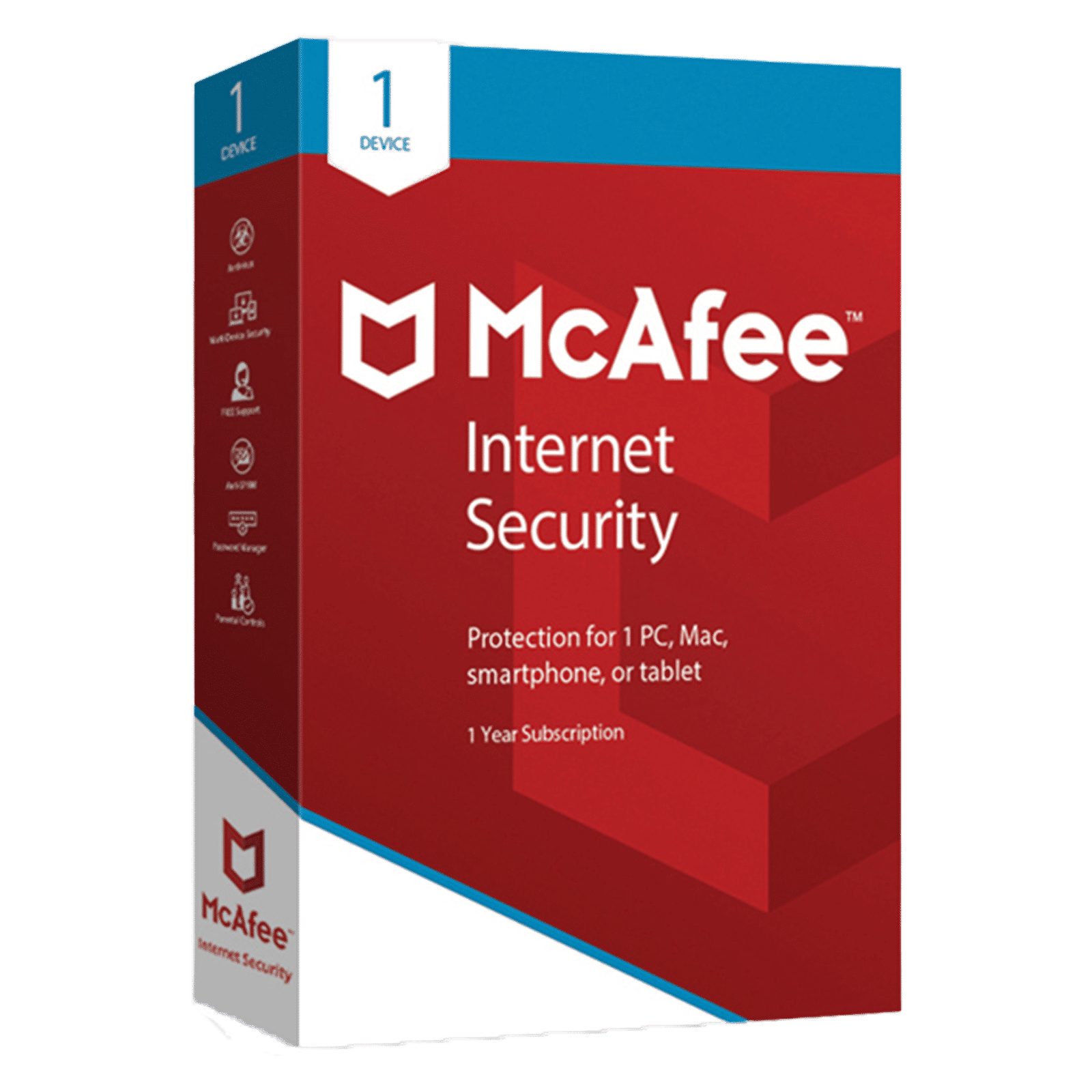 McAfee Antivirus and Internet Security (1 Device, 1 Year, INTEL INTER) McAfee Antivirus and Internet Security (1 Device, 1 Year, INTEL INTER)_1