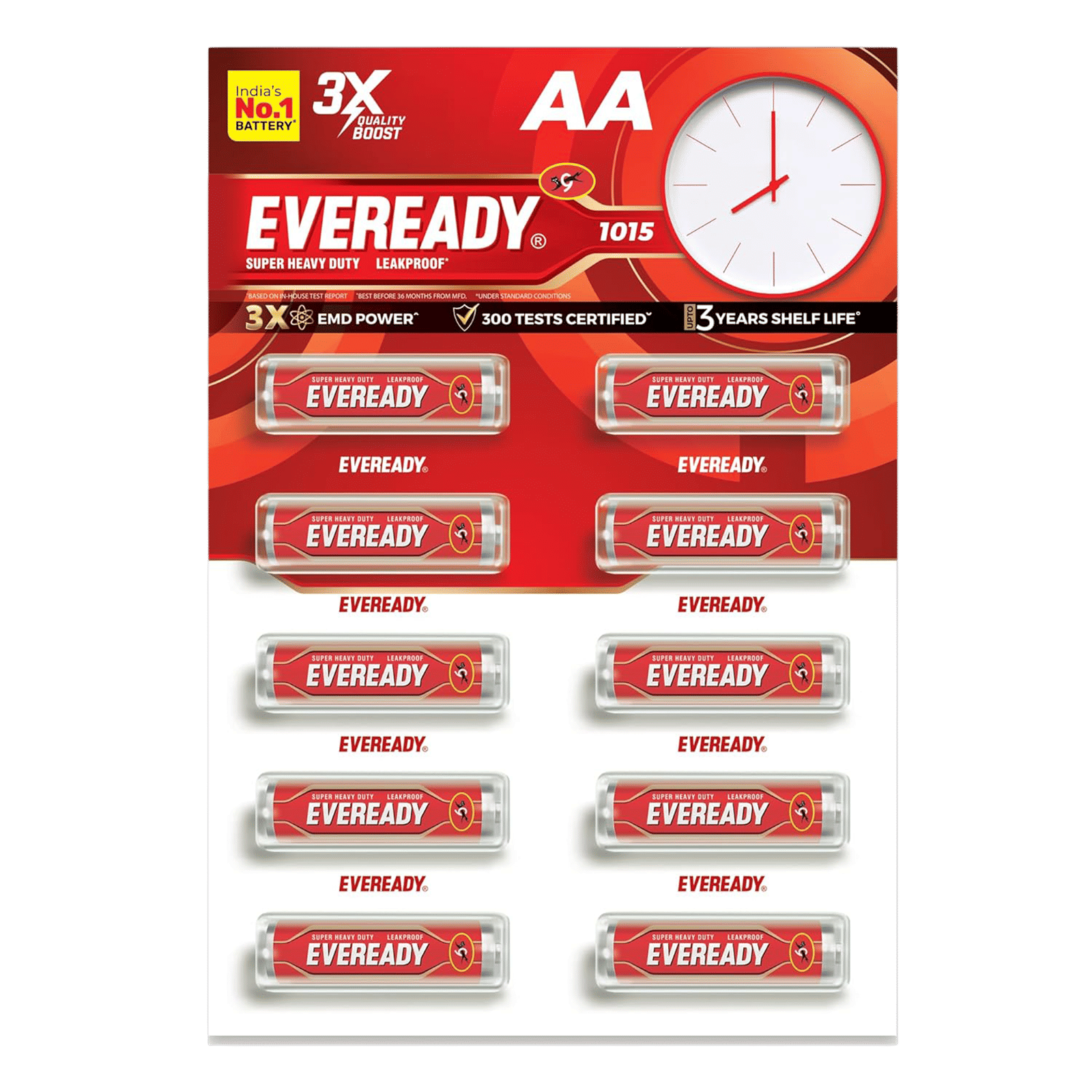 EVEREADY Alkaline AA Battery (Pack of 10) EVEREADY Alkaline AA Battery (Pack of 10)_5