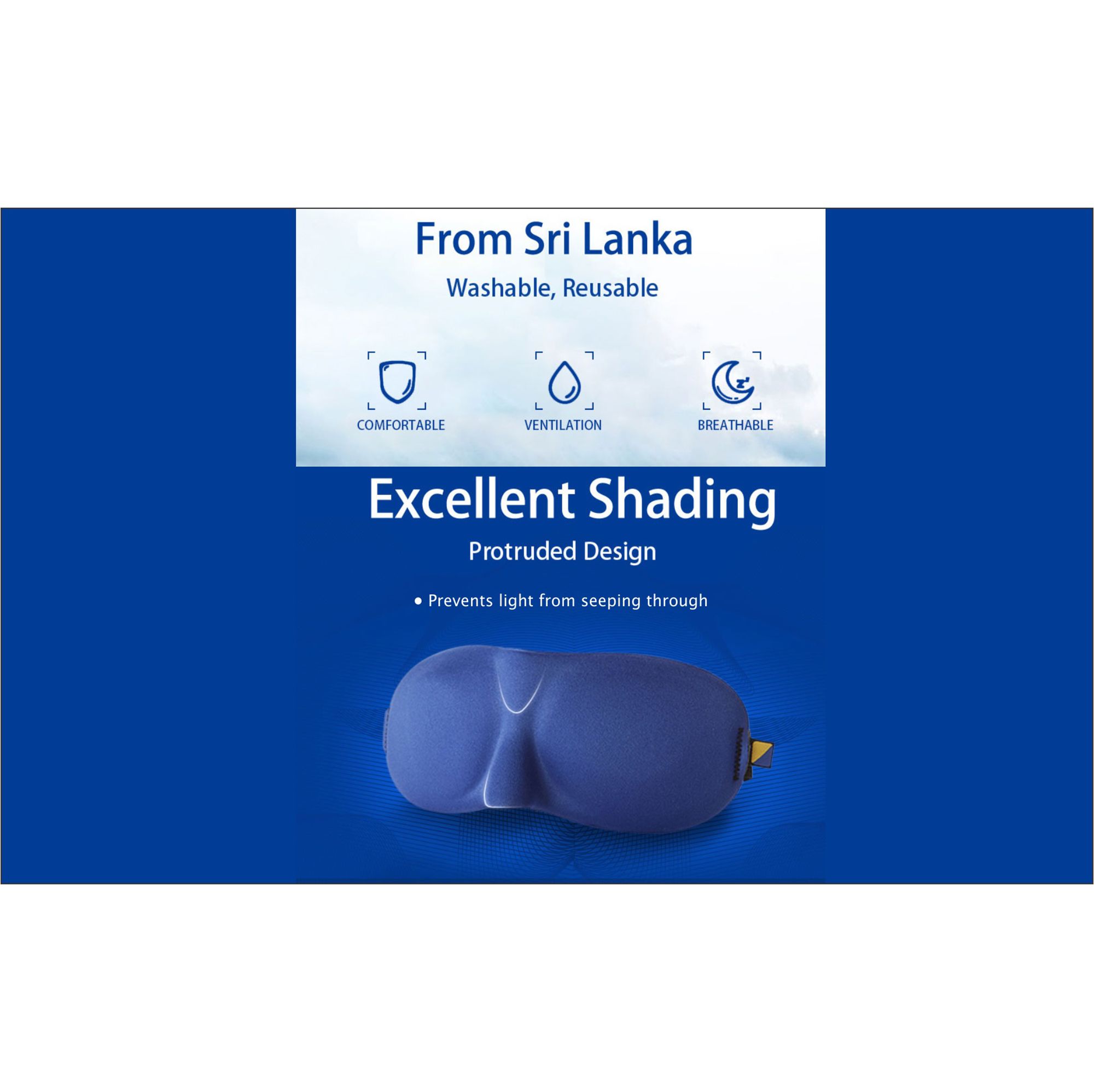 TRAVEL BLUE Ultimate Sleep Eye Mask (Blue) TRAVEL BLUE Ultimate Sleep Eye Mask (Blue)_6
