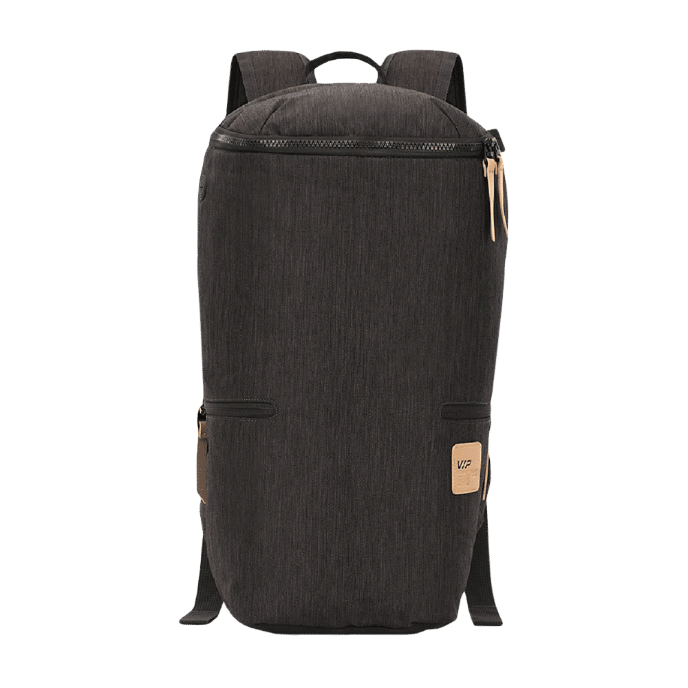 VIP Wander 02 19 Litres Polyester Casual Backpack (3 Pockets, BPWAN02GRY, Grey) VIP Wander 02 19 Litres Polyester Casual Backpack (3 Pockets, BPWAN02GRY, Grey)_1