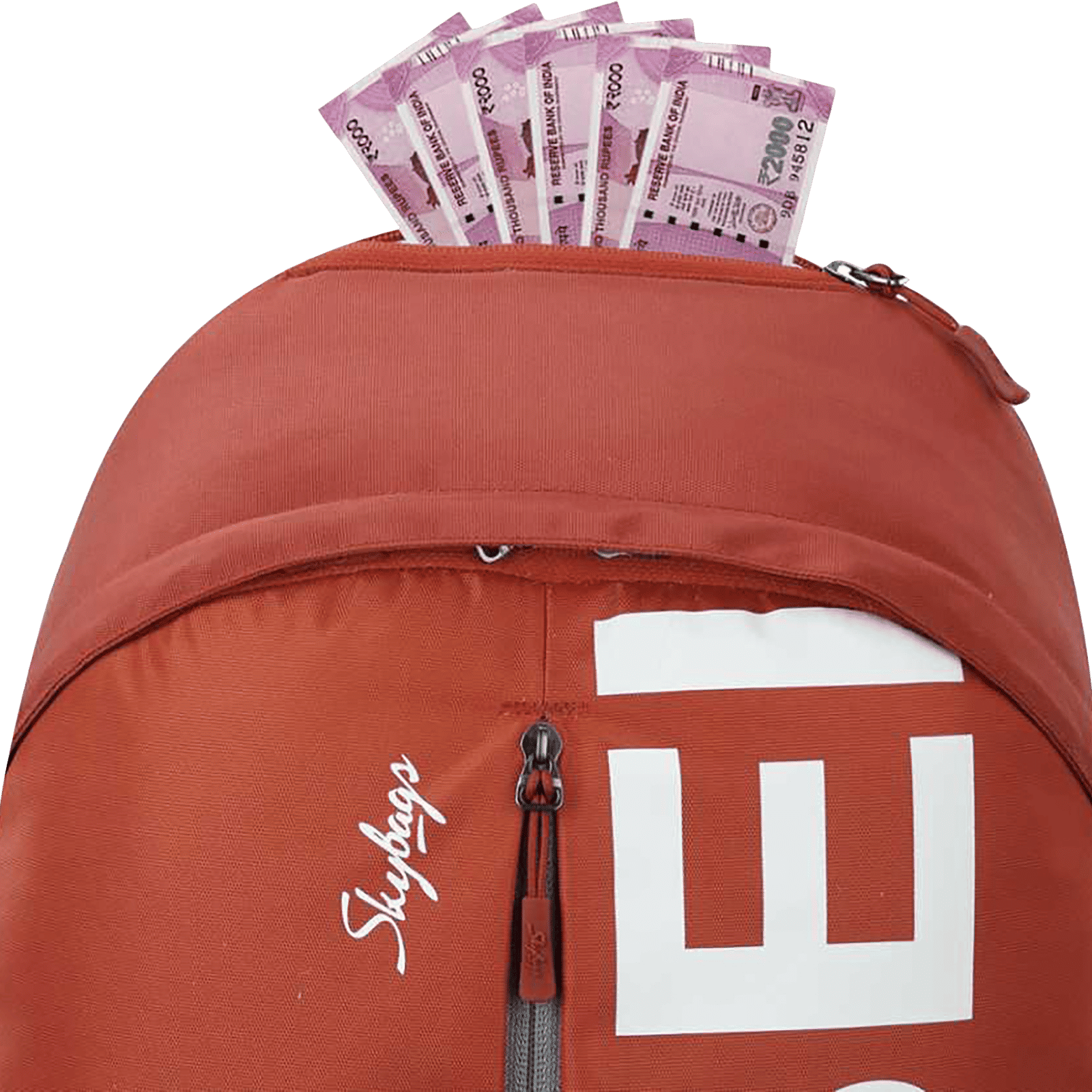 Sky Bags Boho 02 19 Litres Gucci Fabric Backpack (Quick Access Pocket, BPBOH2RED, Red)_8