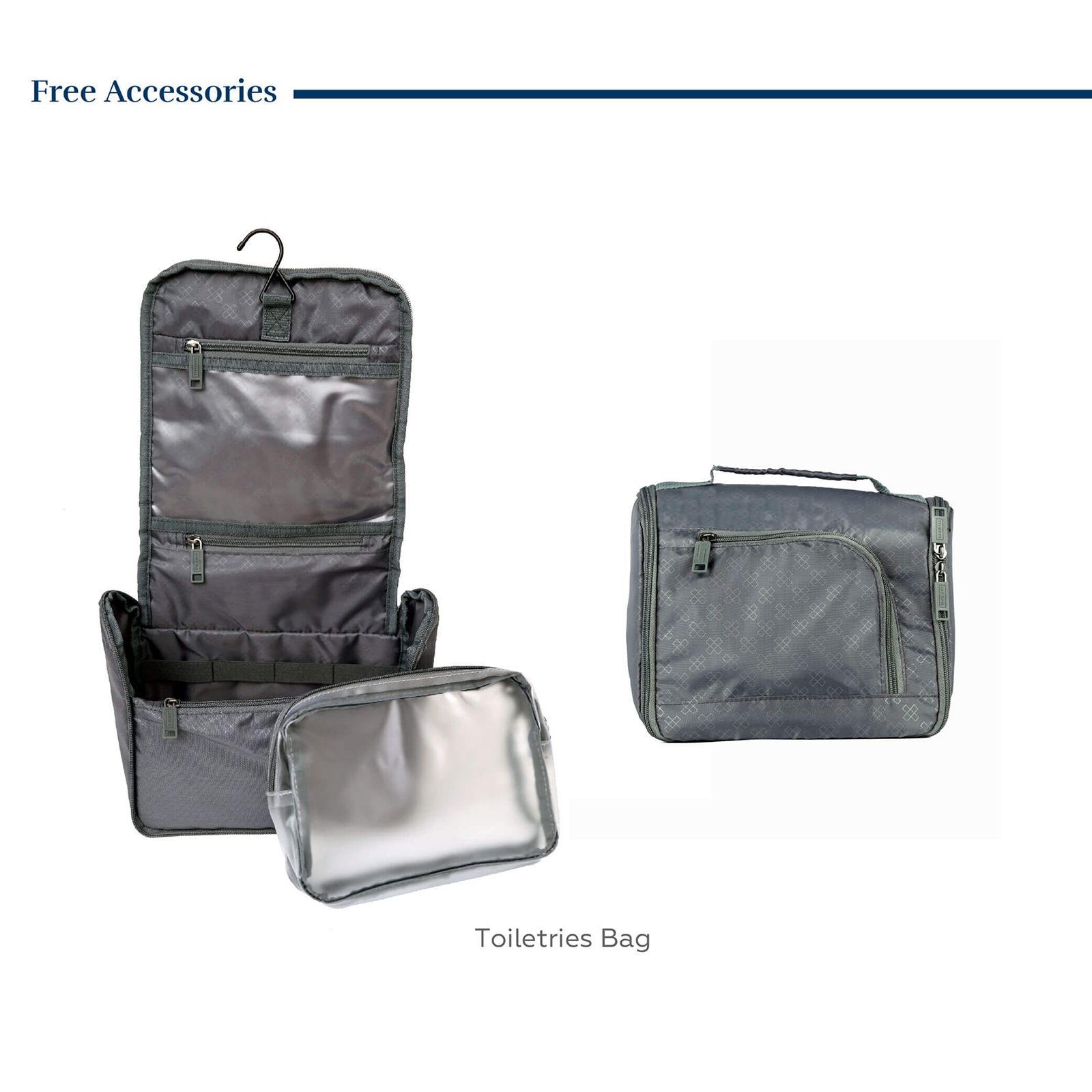 Carriall Hive Polycarbonate Trolley Bag (Built-In Weight Scale, USB Charging Port, CALS0001, Blue)_11