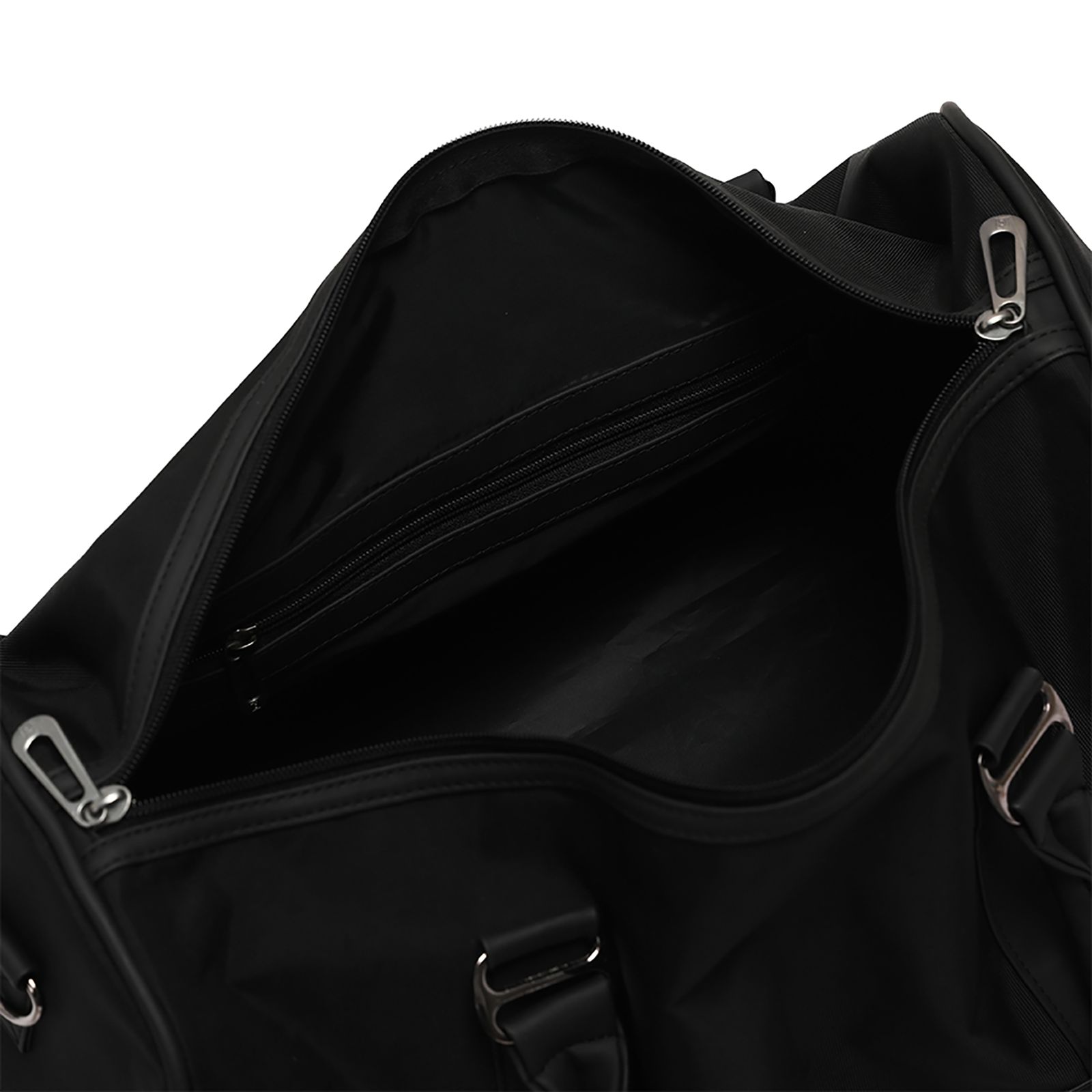 Carriall Eclat Water Resistant Fabric Duffle Bag (Detachable Strap, CADBECS01, Black)_5