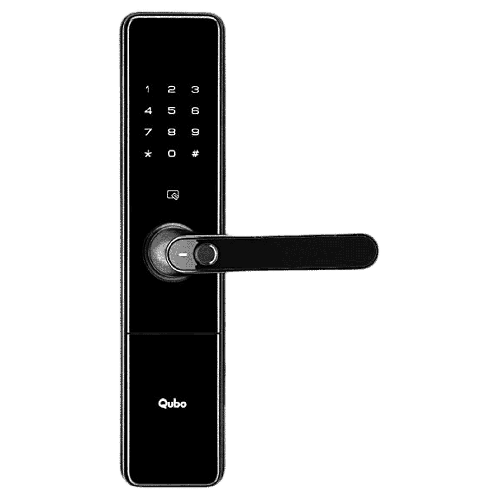 Qubo Smart Door Lock (Two-Layer Authentication, OC- HLD01BL1, Black)_1