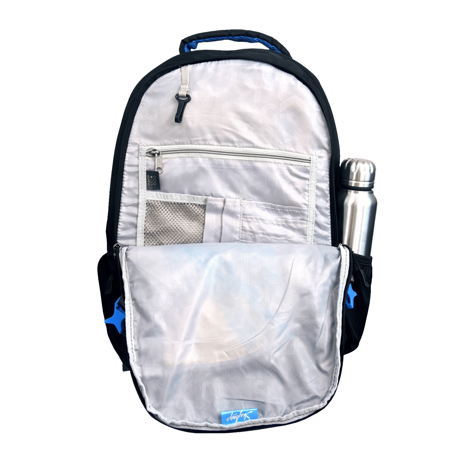 Skybags Valor Pro 33 Litres Polyester Backpack (With Rain Cover, LPBPVAP3BLK, Black)_5