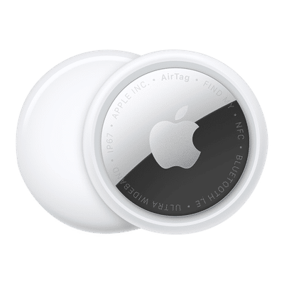 Apple AirTag 2nd Generation for iOS (NFC Tap For Lost Mode, Pack of 1, White)
