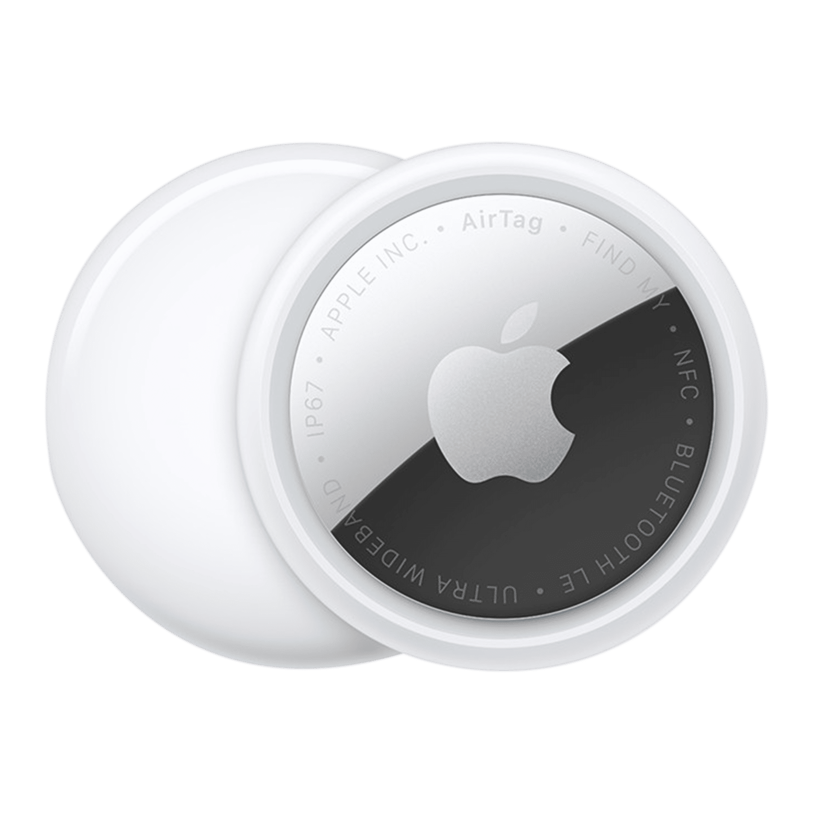 Apple AirTag 2nd Generation for iOS (NFC Tap For Lost Mode, Pack of 4, White) Apple AirTag 2nd Generation for iOS (NFC Tap For Lost Mode, Pack of 4, White)_2