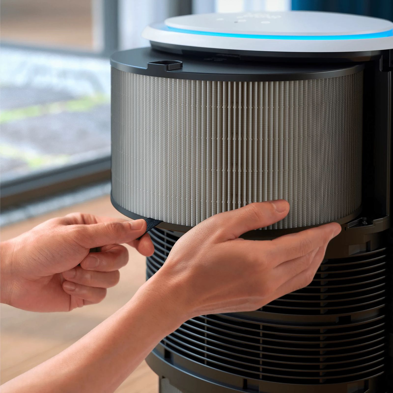 PHILIPS PureProtect 3200 Series Air Purifer Filter with Active Carbon (3 Layer HEPA Filtration, Grey) PHILIPS PureProtect 3200 Series Air Purifer Filter with Active Carbon (3 Layer HEPA Filtration, Grey)_4