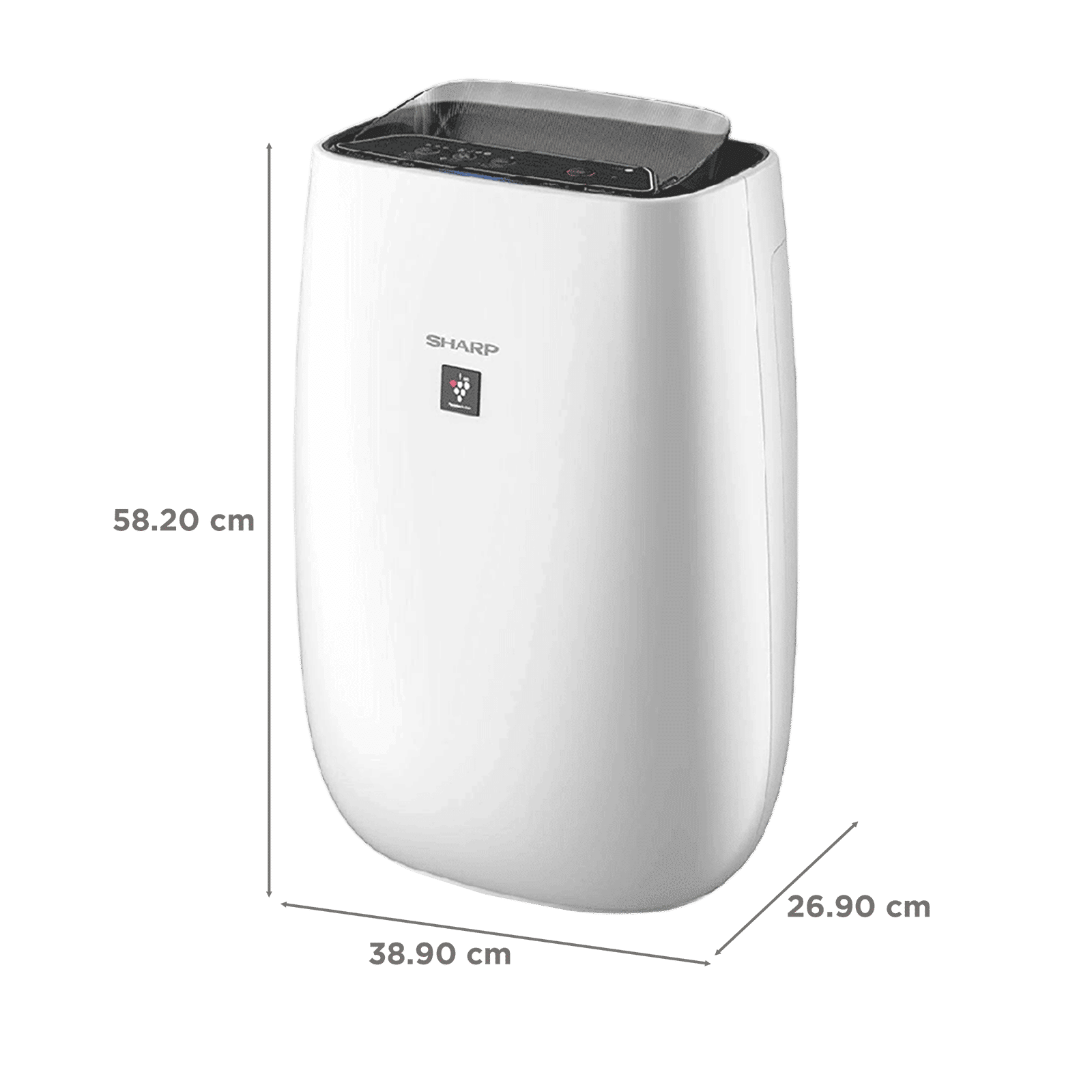 SHARP Plasma Cluster Technology Air Purifier (Silent Mode, FP-J40M-W, White) SHARP Plasma Cluster Technology Air Purifier (Silent Mode, FP-J40M-W, White)_2