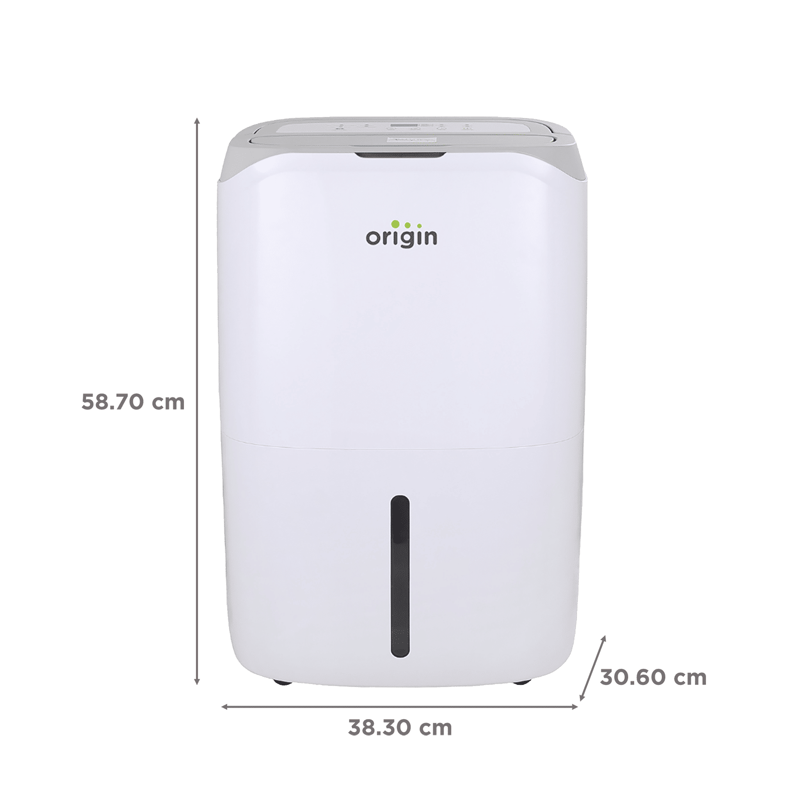 Origin O20i Wardrobe, Bedroom, Living Room, Guest Rooms, Office Cabins & Labs Dehumidifier with HEPA & Carbon Filter (Digital Display, White) Origin O20i Wardrobe, Bedroom, Living Room, Guest Rooms, Office Cabins & Labs Dehumidifier with HEPA & Carbon Filter (Digital Display, White)_3