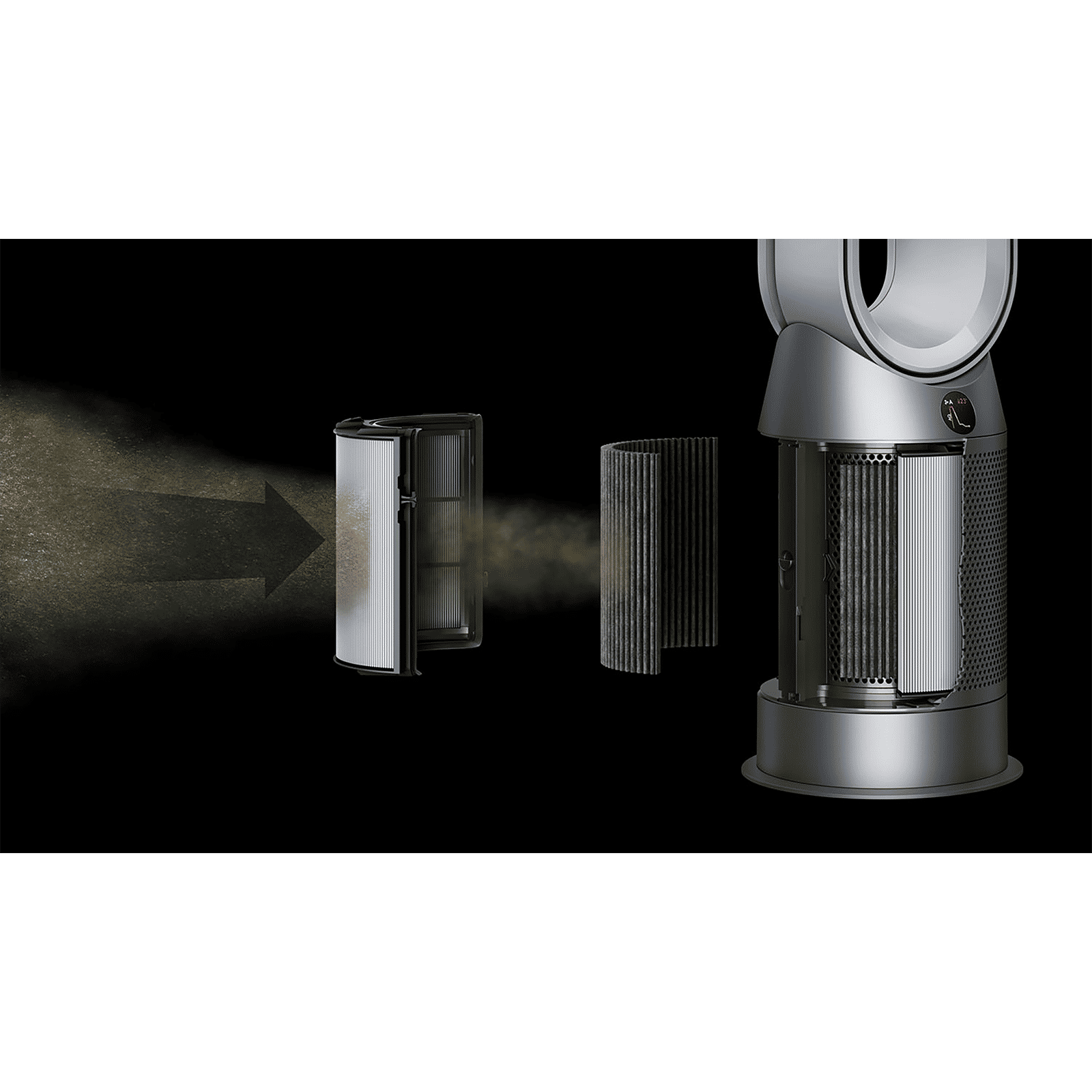dyson HP07 Air Multiplier Technology Pure Hot + Cool Air Purifier & Heater (368887-01, Black/Nickel) dyson HP07 Air Multiplier Technology Pure Hot + Cool Air Purifier & Heater (368887-01, Black/Nickel)_4