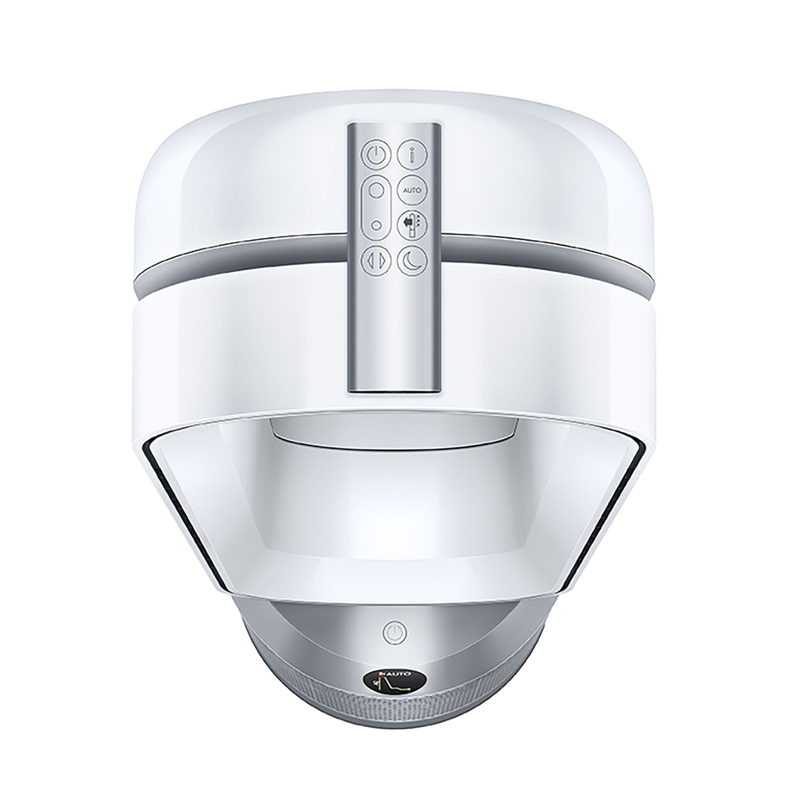 dyson TP07 Smart Air Purifier with Curved & Magnetised Remote Control (Powerful Air Multiplier Technology, White & Silver)_5