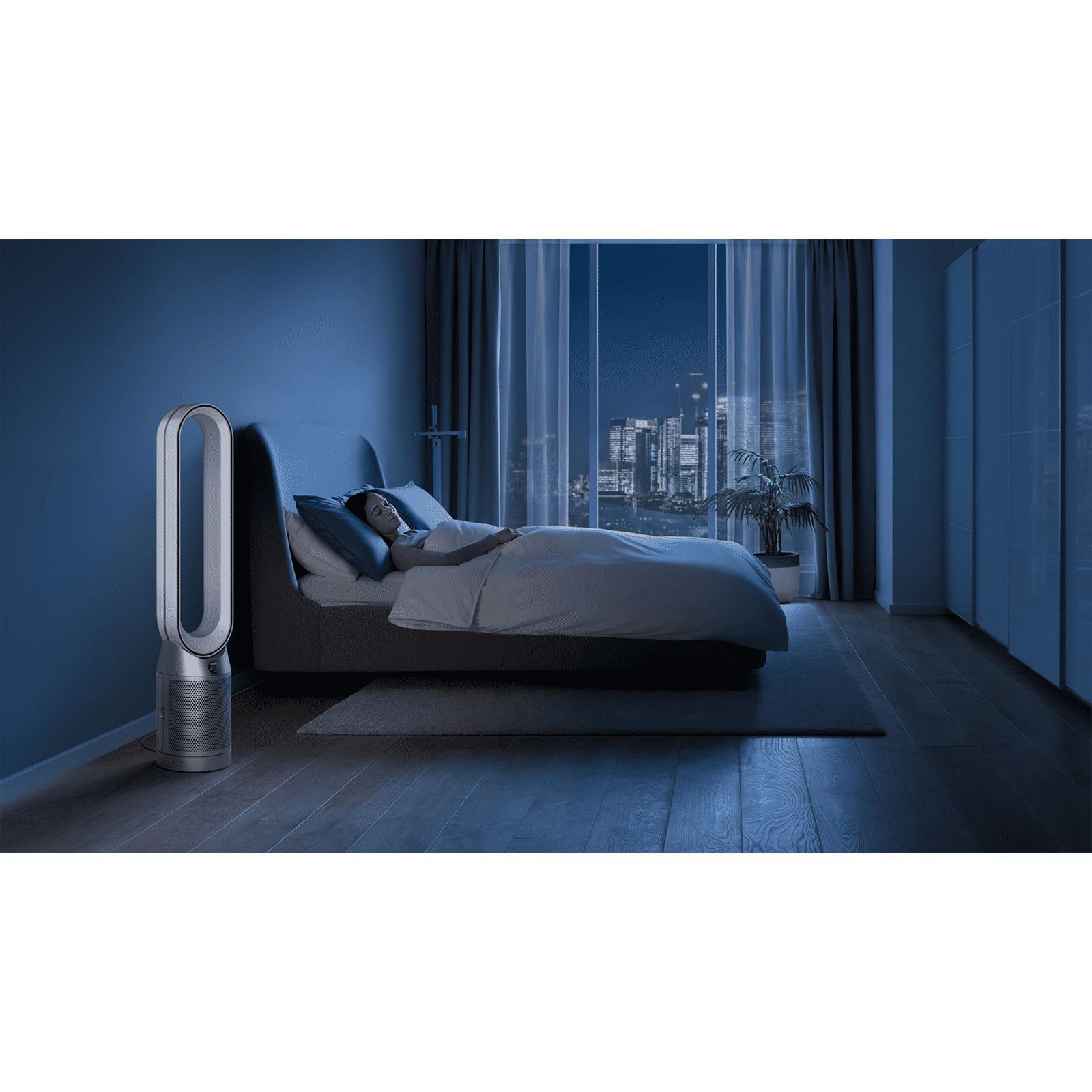 dyson TP07 Smart Air Purifier with Curved & Magnetised Remote Control (Powerful Air Multiplier Technology, White & Nickel) dyson TP07 Smart Air Purifier with Curved & Magnetised Remote Control (Powerful Air Multiplier Technology, White & Nickel)_5