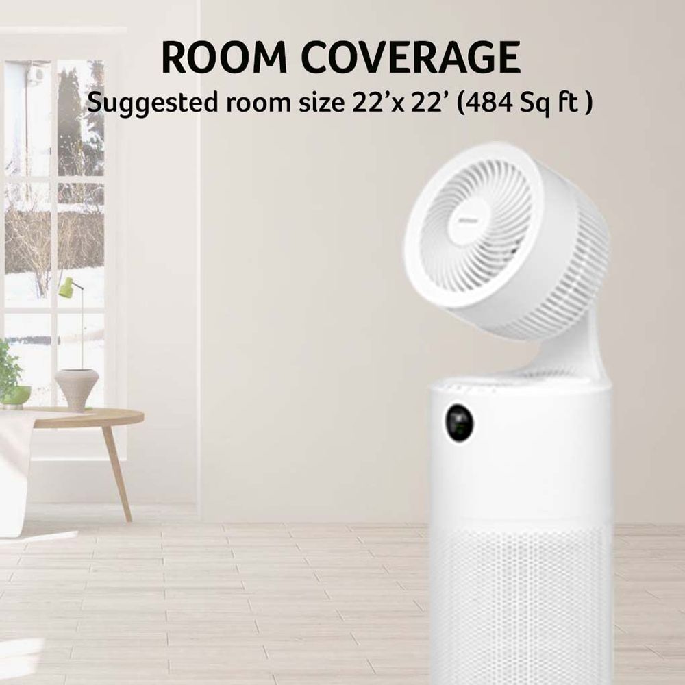 acer Acerpure Cool 4 in 1 HEPA Filter Technology Air Purifier (Gas Sensor, AC551-50, White) acer Acerpure Cool 4 in 1 HEPA Filter Technology Air Purifier (Gas Sensor, AC551-50, White)_14