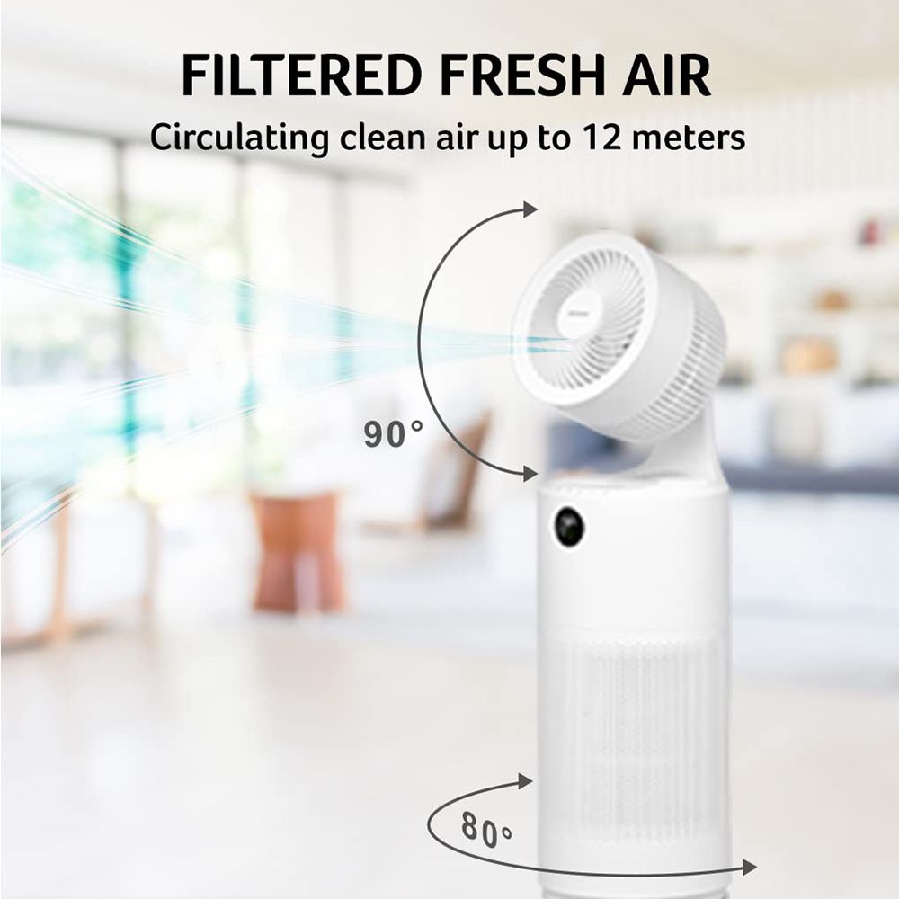 acer Acerpure Cool 4 in 1 HEPA Filter Technology Air Purifier (Gas Sensor, AC551-50, White) acer Acerpure Cool 4 in 1 HEPA Filter Technology Air Purifier (Gas Sensor, AC551-50, White)_16