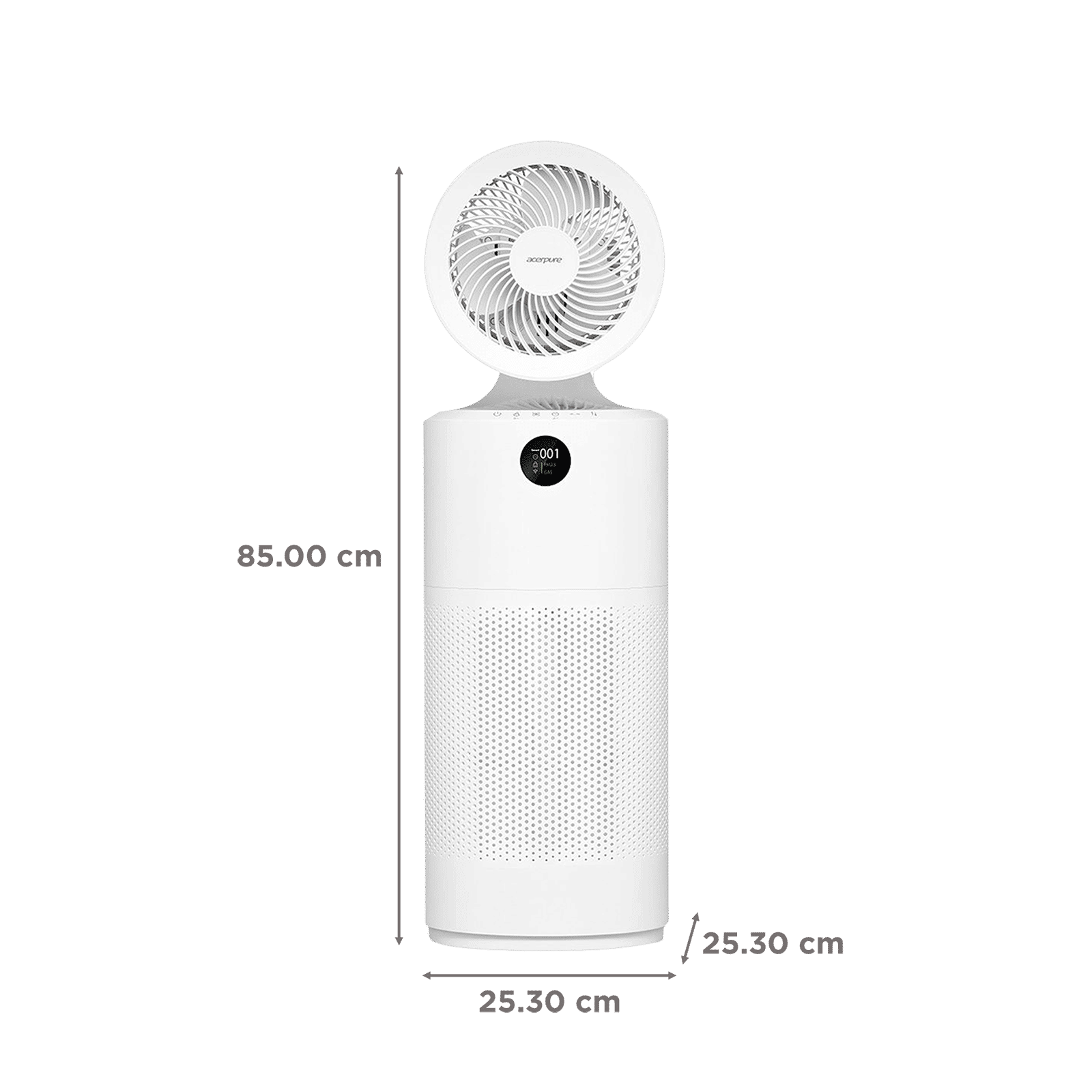 acer Acerpure Cool 4 in 1 HEPA Filter Technology Air Purifier (Gas Sensor, AC551-50, White) acer Acerpure Cool 4 in 1 HEPA Filter Technology Air Purifier (Gas Sensor, AC551-50, White)_3