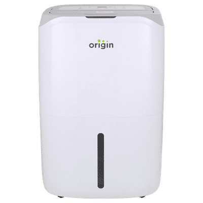 Origin O20 Wardrobe, Bedroom, Living Room, Guest Rooms, Office Cabins & Labs Dehumidifier with HEPA & Carbon Filter (Digital Display, White)