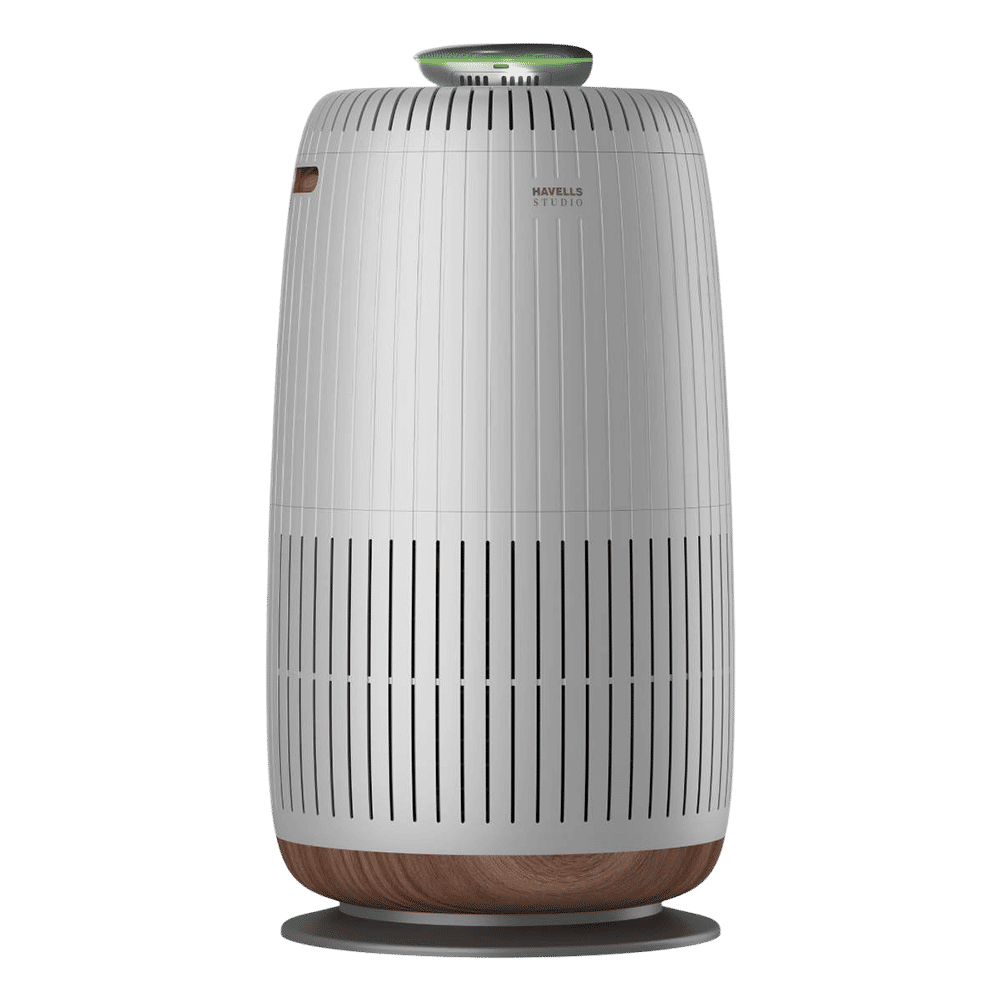 HAVELLS Meditate AP 400 Smart Air Purifier with Portable AQI Remote (Alexa & Google Home Enabled, Silver Satin) HAVELLS Meditate AP 400 Smart Air Purifier with Portable AQI Remote (Alexa & Google Home Enabled, Silver Satin)_4