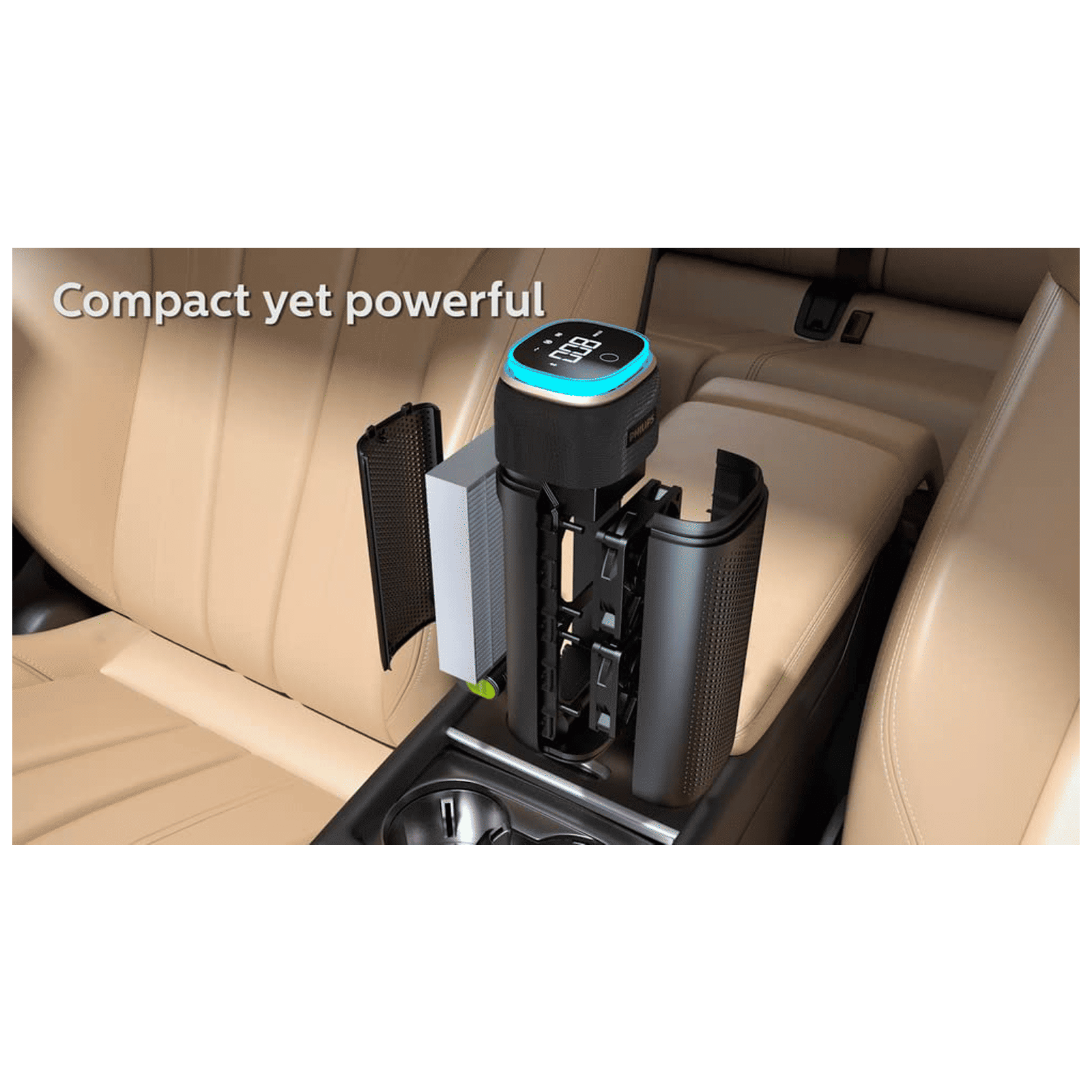 PHILIPS GoPure 7611 HEPA Car Air Purifier (Auto Systems, Black) PHILIPS GoPure 7611 HEPA Car Air Purifier (Auto Systems, Black)_3