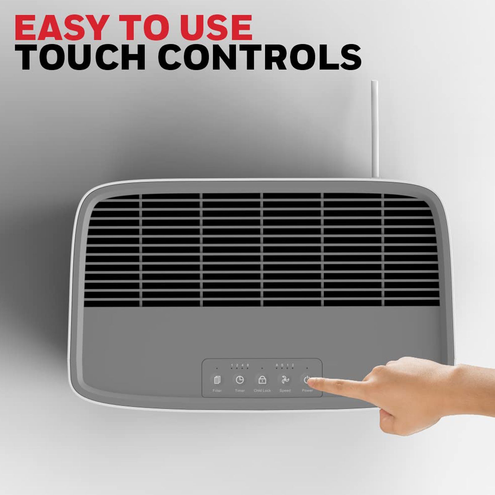 Honeywell Air Touch P1 Air Purifier with 3D Air Flow (Advanced 4 Filtration, White) Honeywell Air Touch P1 Air Purifier with 3D Air Flow (Advanced 4 Filtration, White)_17