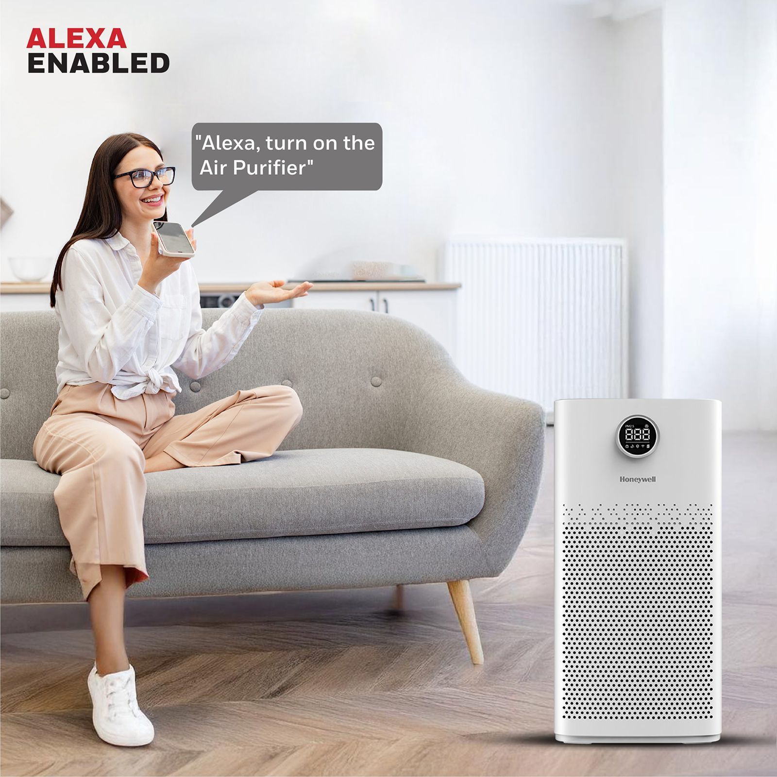 Honeywell Air Touch P2 Smart Air Purifier with Alexa Enabled (Advanced 4 Stage Filtration, White) Honeywell Air Touch P2 Smart Air Purifier with Alexa Enabled (Advanced 4 Stage Filtration, White)_13