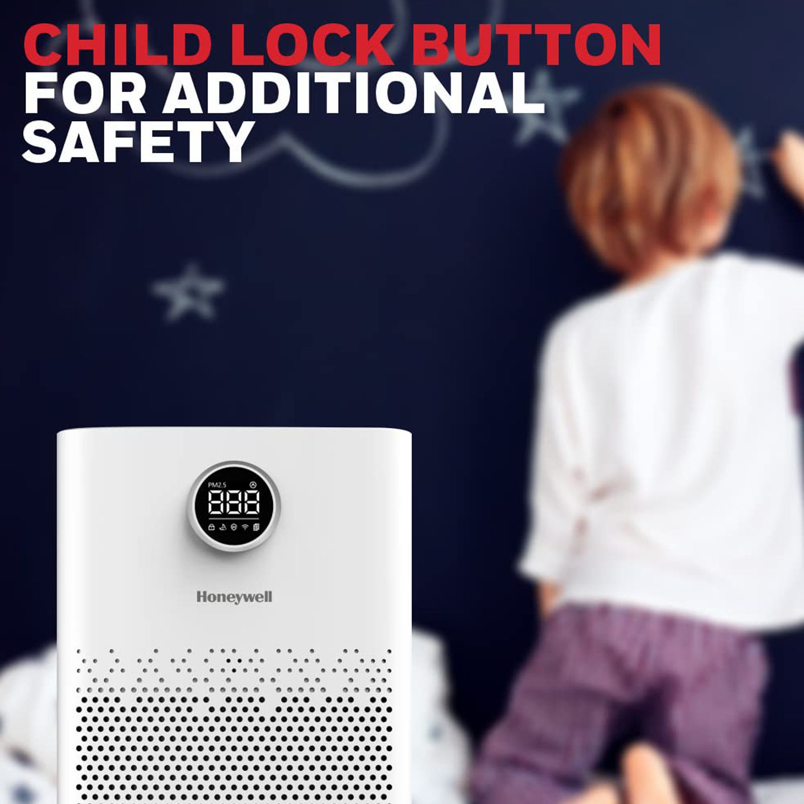 Honeywell Air Touch P2 Smart Air Purifier with Alexa Enabled (Advanced 4 Stage Filtration, White) Honeywell Air Touch P2 Smart Air Purifier with Alexa Enabled (Advanced 4 Stage Filtration, White)_7