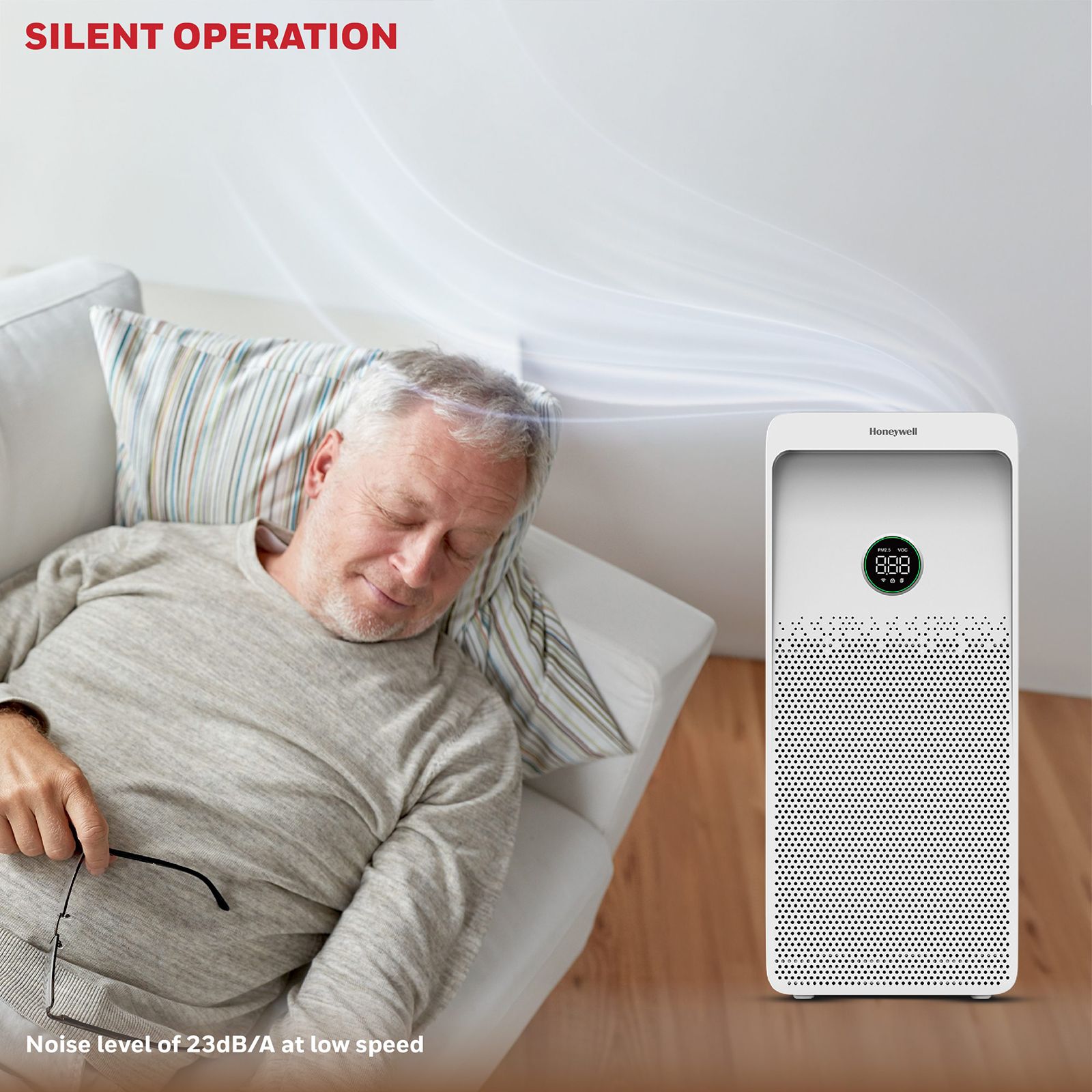 Honeywell Air Touch U1 Smart Air Purifier with Alexa Enabled (Advanced 4 Stage Filtration, White) Honeywell Air Touch U1 Smart Air Purifier with Alexa Enabled (Advanced 4 Stage Filtration, White)_12