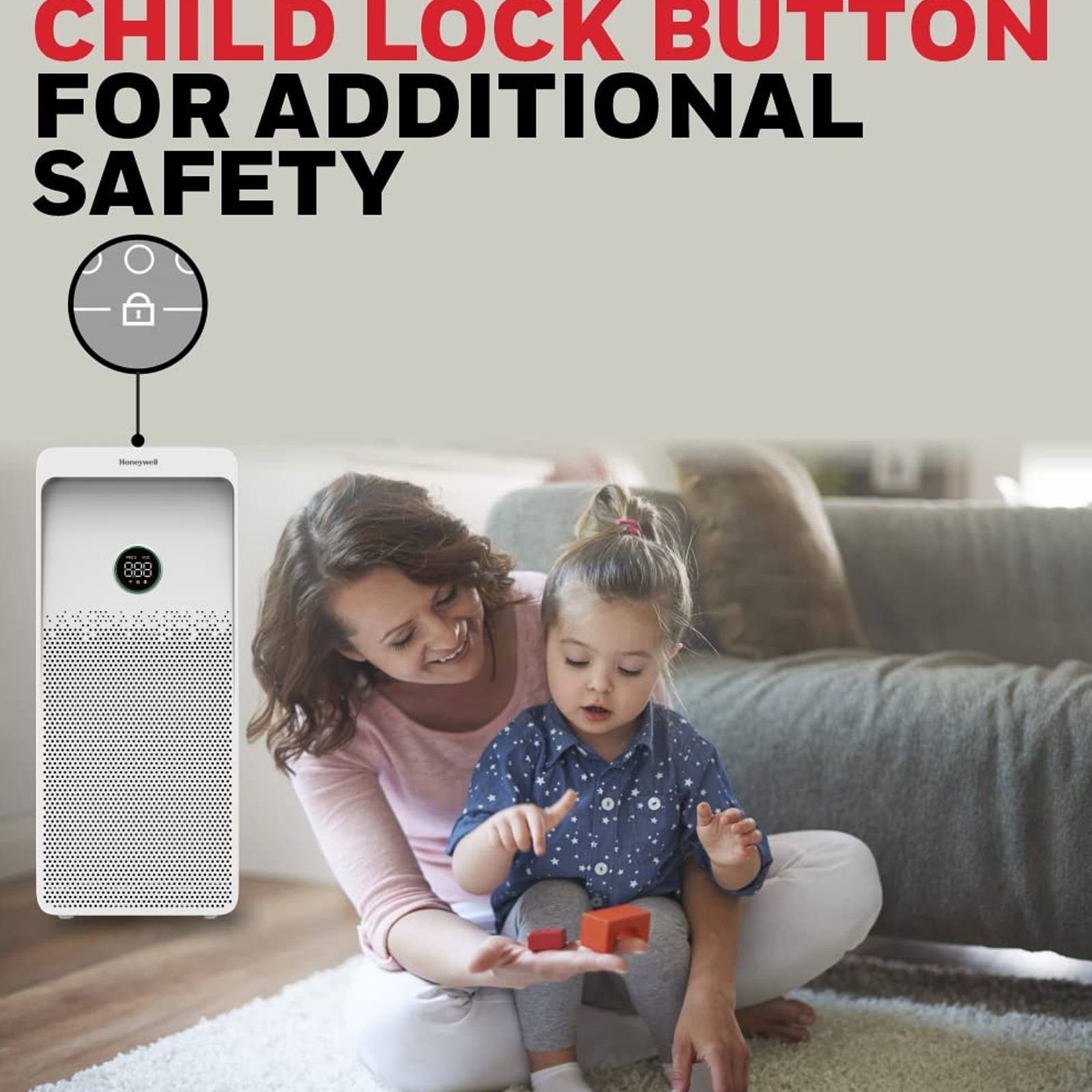 Honeywell Air Touch U1 Smart Air Purifier with Alexa Enabled (Advanced 4 Stage Filtration, White) Honeywell Air Touch U1 Smart Air Purifier with Alexa Enabled (Advanced 4 Stage Filtration, White)_7