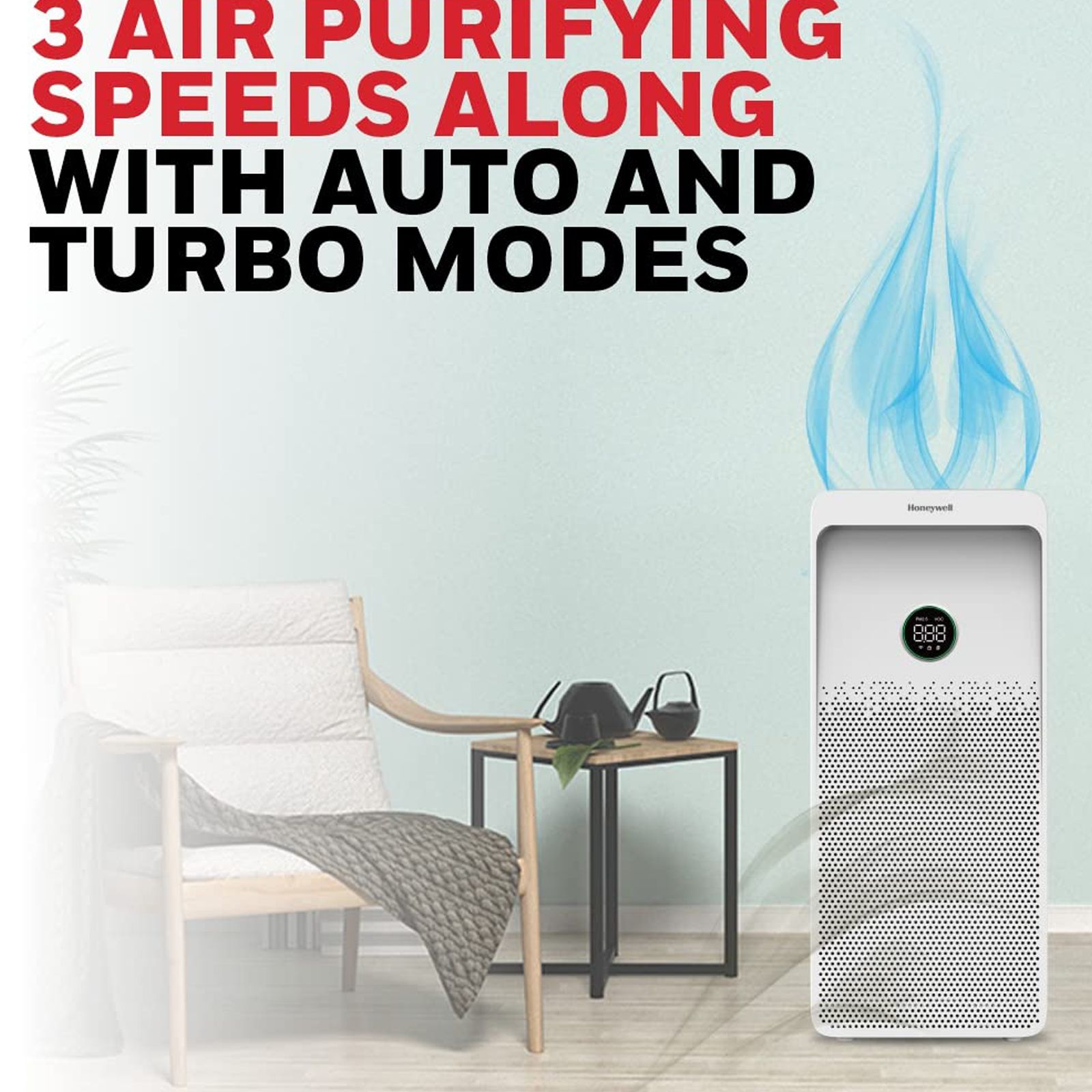 Honeywell Air Touch U1 Smart Air Purifier with Alexa Enabled (Advanced 4 Stage Filtration, White) Honeywell Air Touch U1 Smart Air Purifier with Alexa Enabled (Advanced 4 Stage Filtration, White)_8