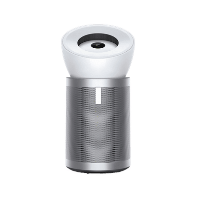 dyson Big+Quiet Smart Air Purifier with Curved & Magnetised Remote Control (Vocie Assistant, White & Silver)