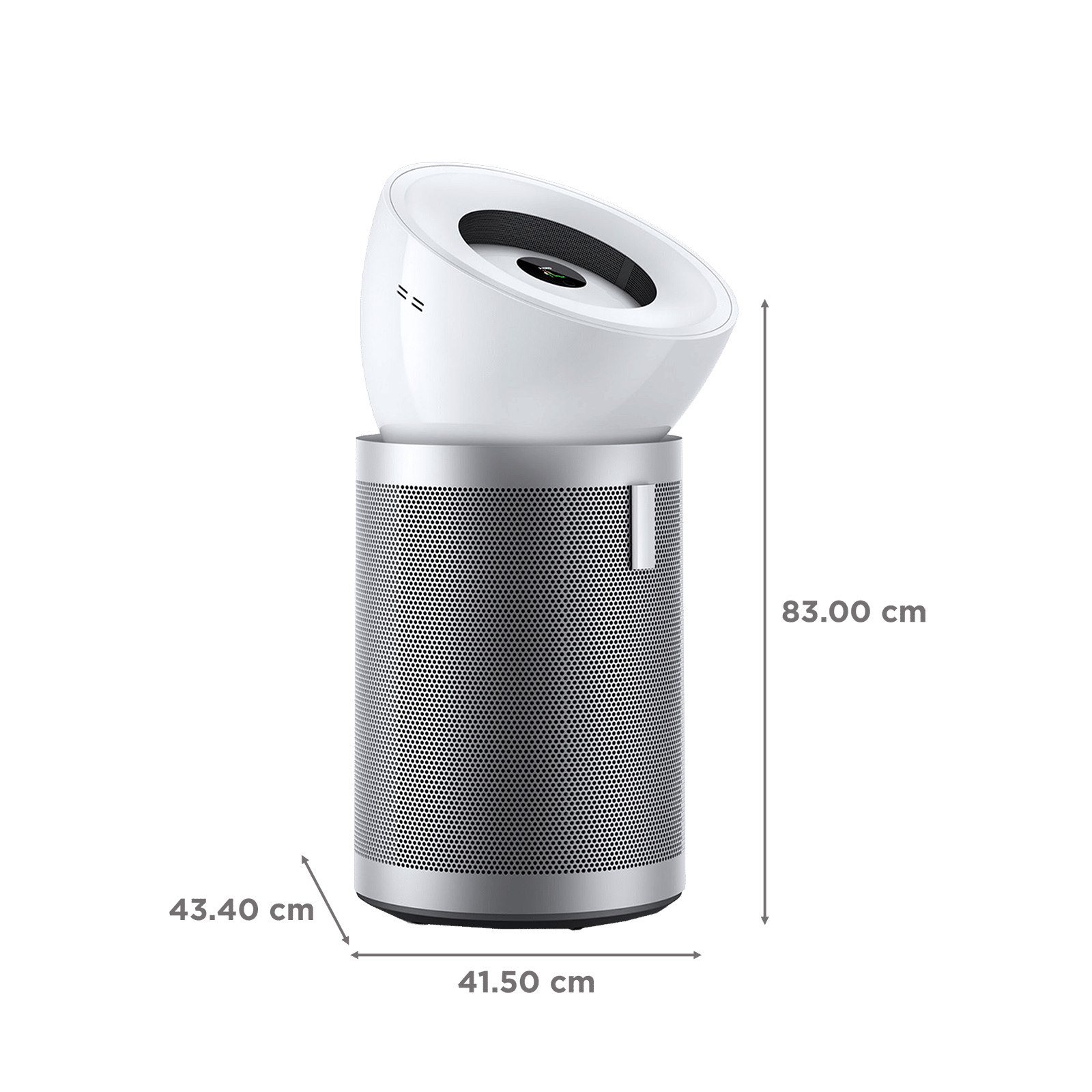 dyson Big+Quiet Smart Air Purifier with Curved & Magnetised Remote Control (Vocie Assistant, White & Silver)_3