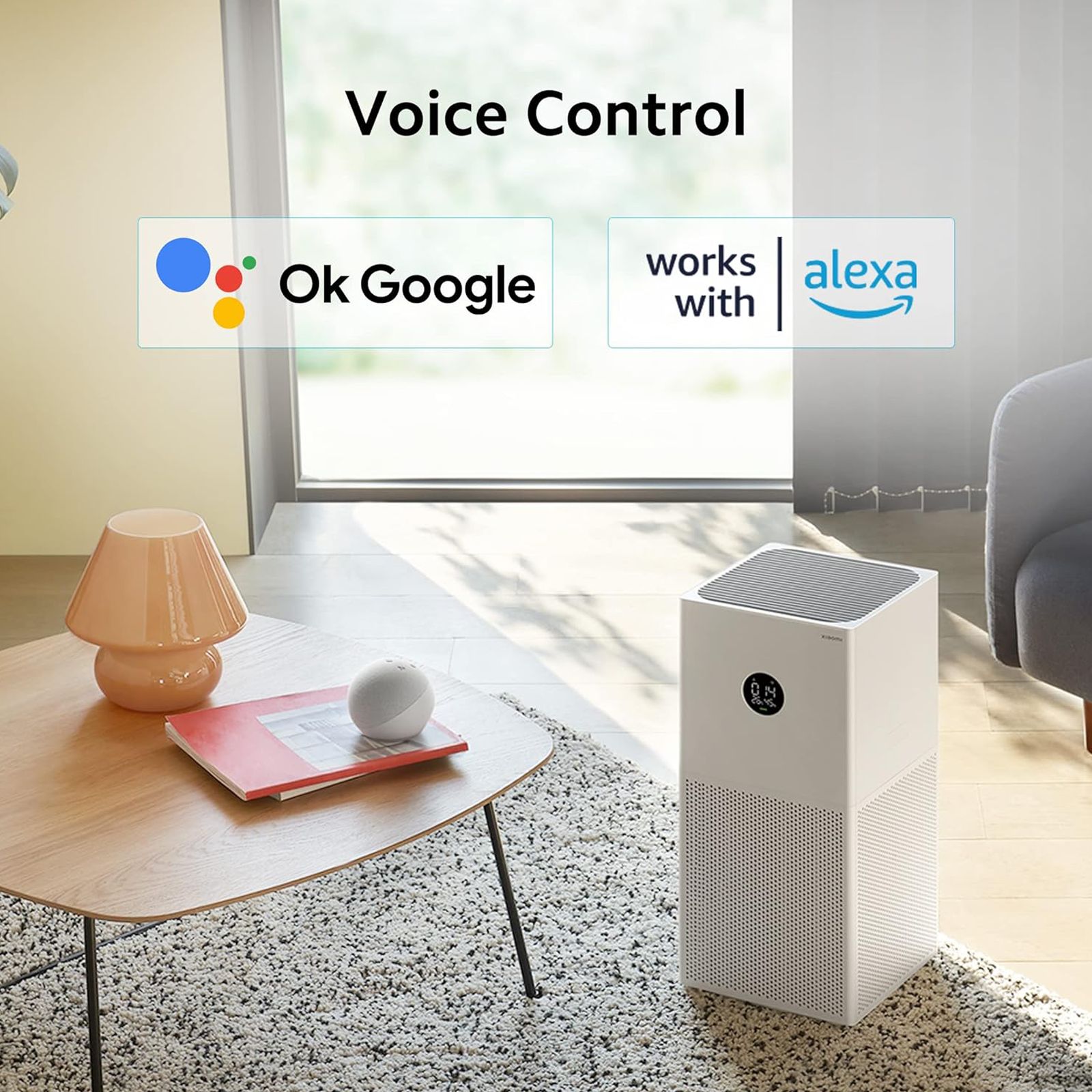 Xiaomi 4 Lite Smart Air Purifier with Remote Control (Alexa & Google Home Enabled, White)_10
